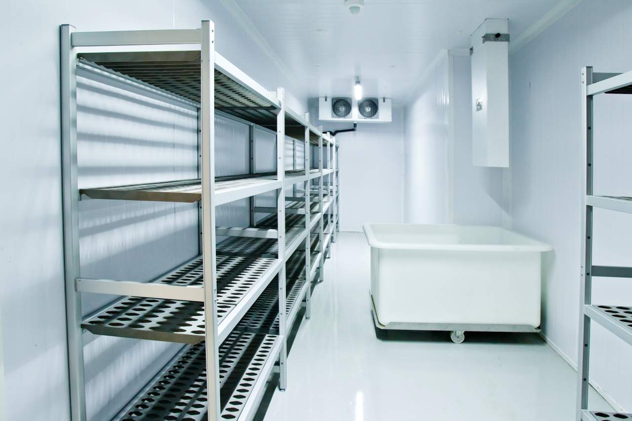 ¿Cómo es la cámara frigorífica de refrigeración de AACORE SUPPLY?