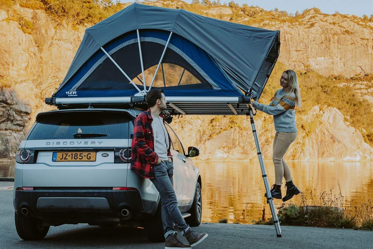 Las tiendas techo 4x4 de Foxcamper se adaptan a cualquier coche y persona