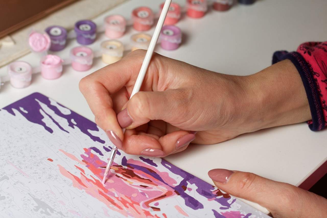 Los trucos para empezar a pintar y elegir el diseño: Pintar números