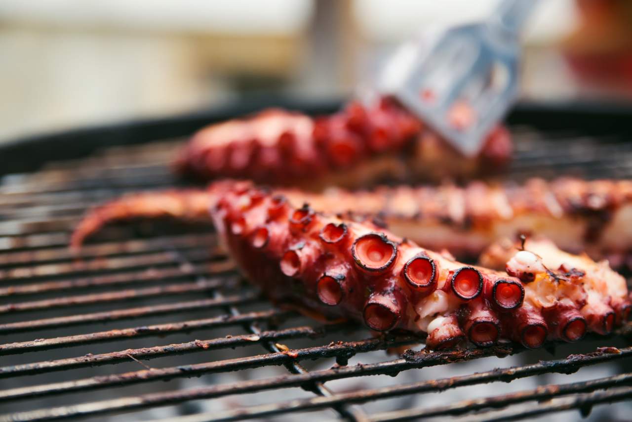 Pulpo a la brasa en Madrid. uno de los favoritos de la temporada en Oh! Delice Bistrot