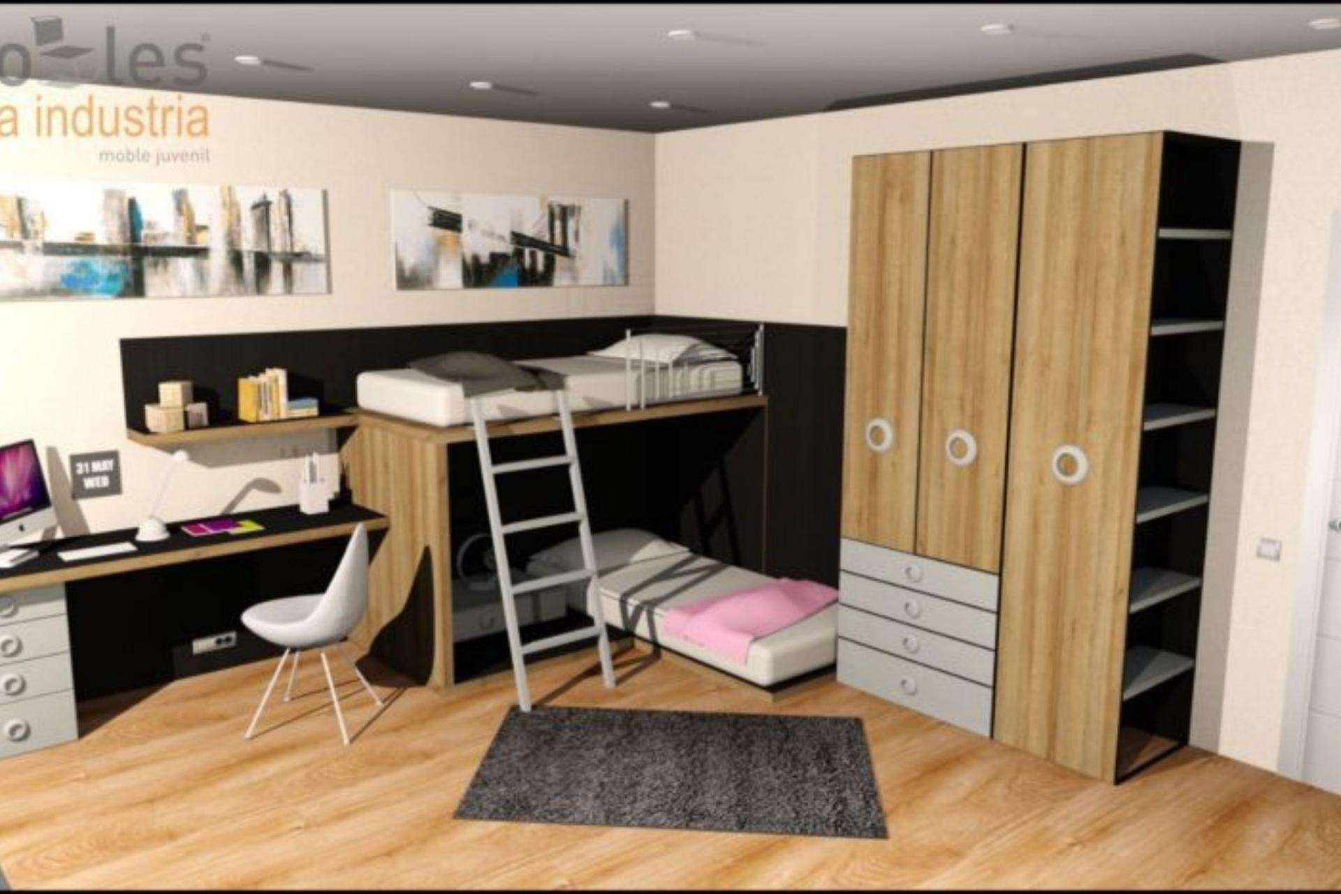 Diseño muebles 3D en Barcelona gracias a los profesionales de Muebles Industria