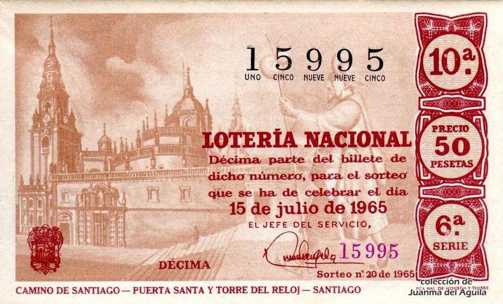 El Jacobeo 2021-2022, una muestra de la relación entre el Camino de Santiago y la Lotería Nacional
