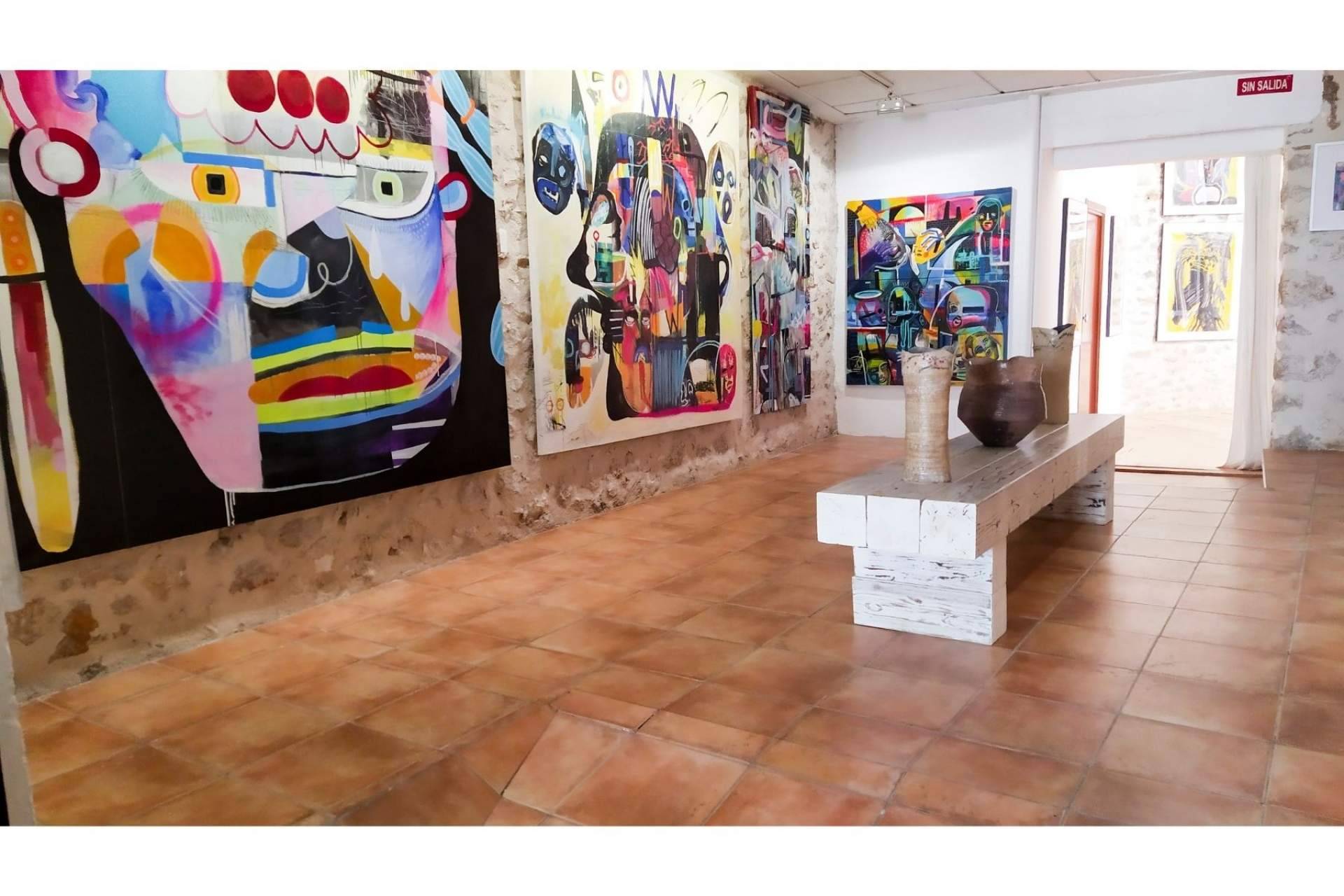 Arte contemporáneo y arte emergente en las exposiciones de Espacio14