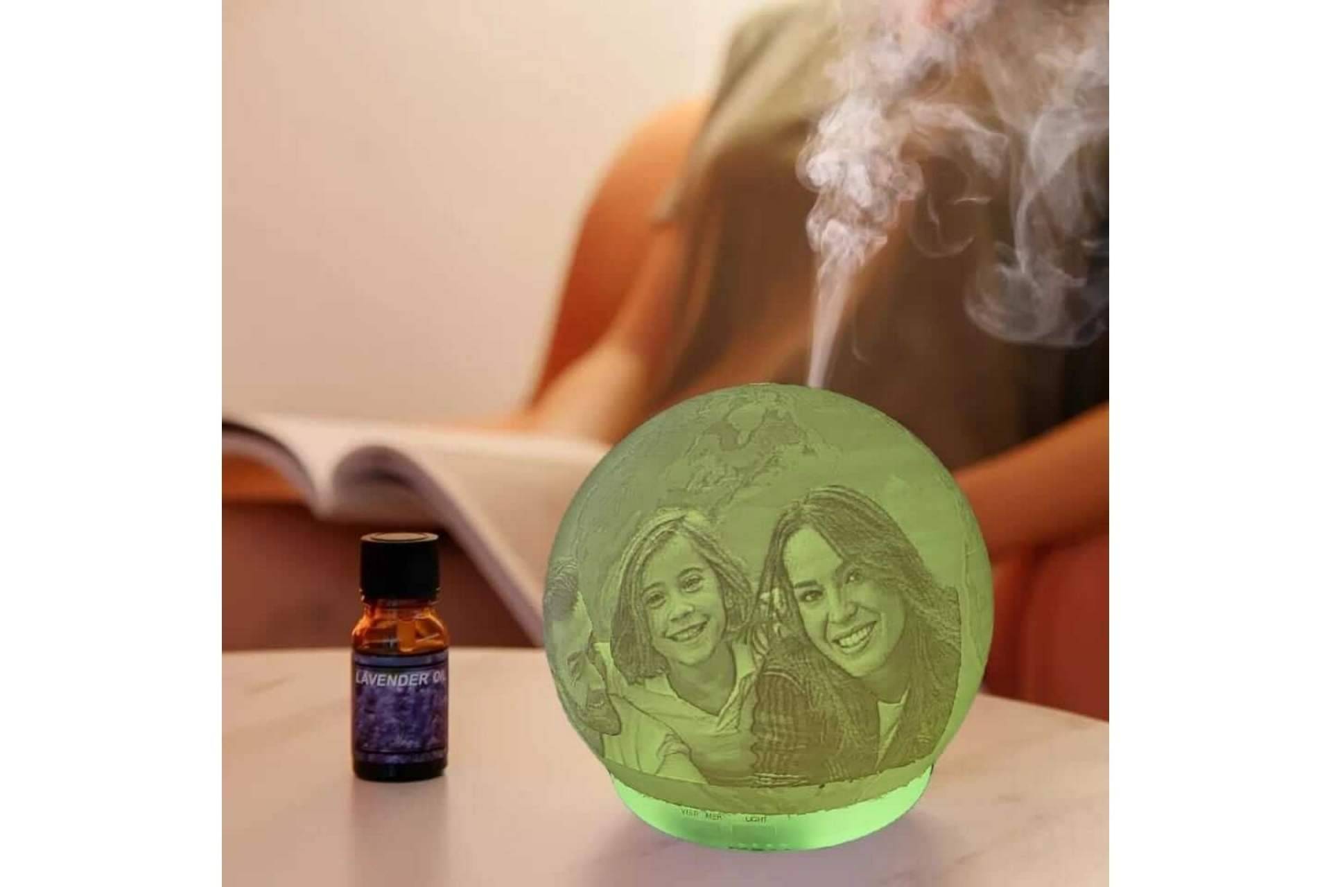 Lámpara Personalizada: lámpara de luna para decorar el hogar