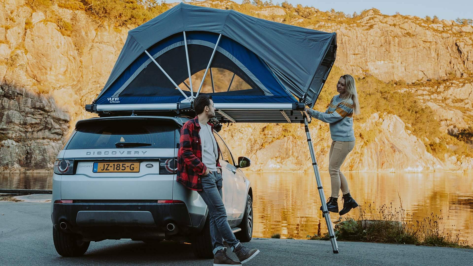 Tiendas de techo coche en Fox Camper, distribuidora exclusiva en España de las marcas Sheepie y Eezi Awn