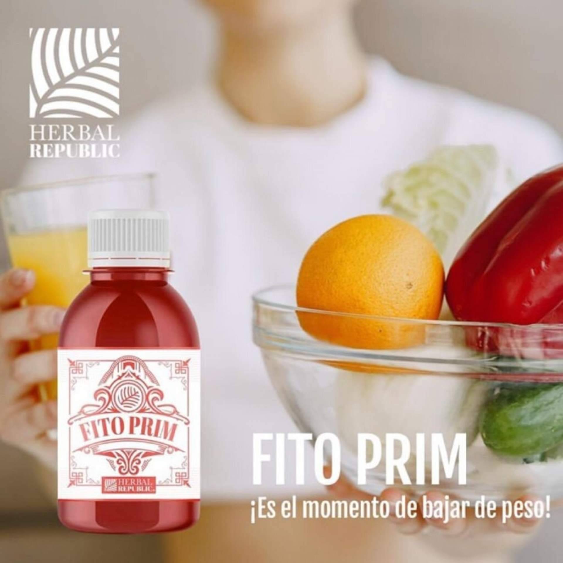 El jarabe diurético de la compañía Herbal Republic que actúa como adelgazante:  Fito Prim
