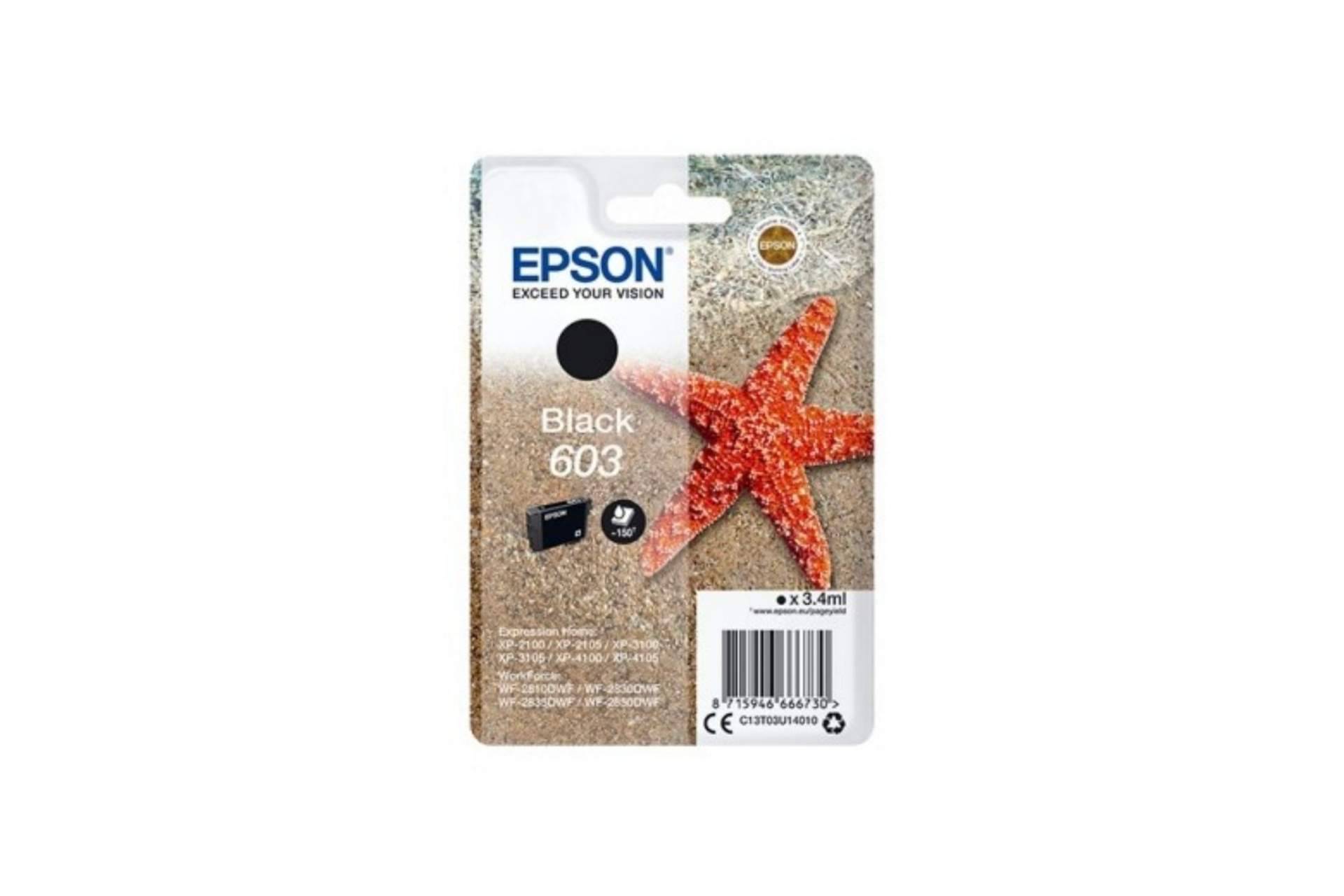 Venta de consumibles originales de Epson 603 en Click and Toner