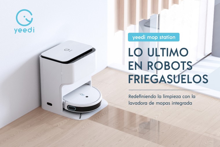 yeedi redefine los robots friegasuelos con el debut de la yeedi mop station