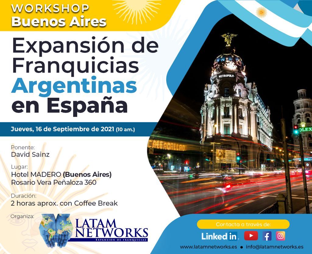 La consultora Latam Networks convoca una nueva misión comercial española en Argentina