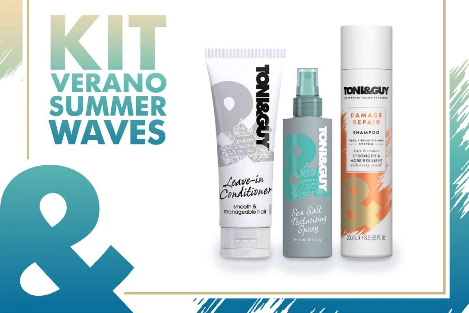 Múltiples líneas de productos de cuidado del cabello para todas las necesidades de la mano de Toni & Guy