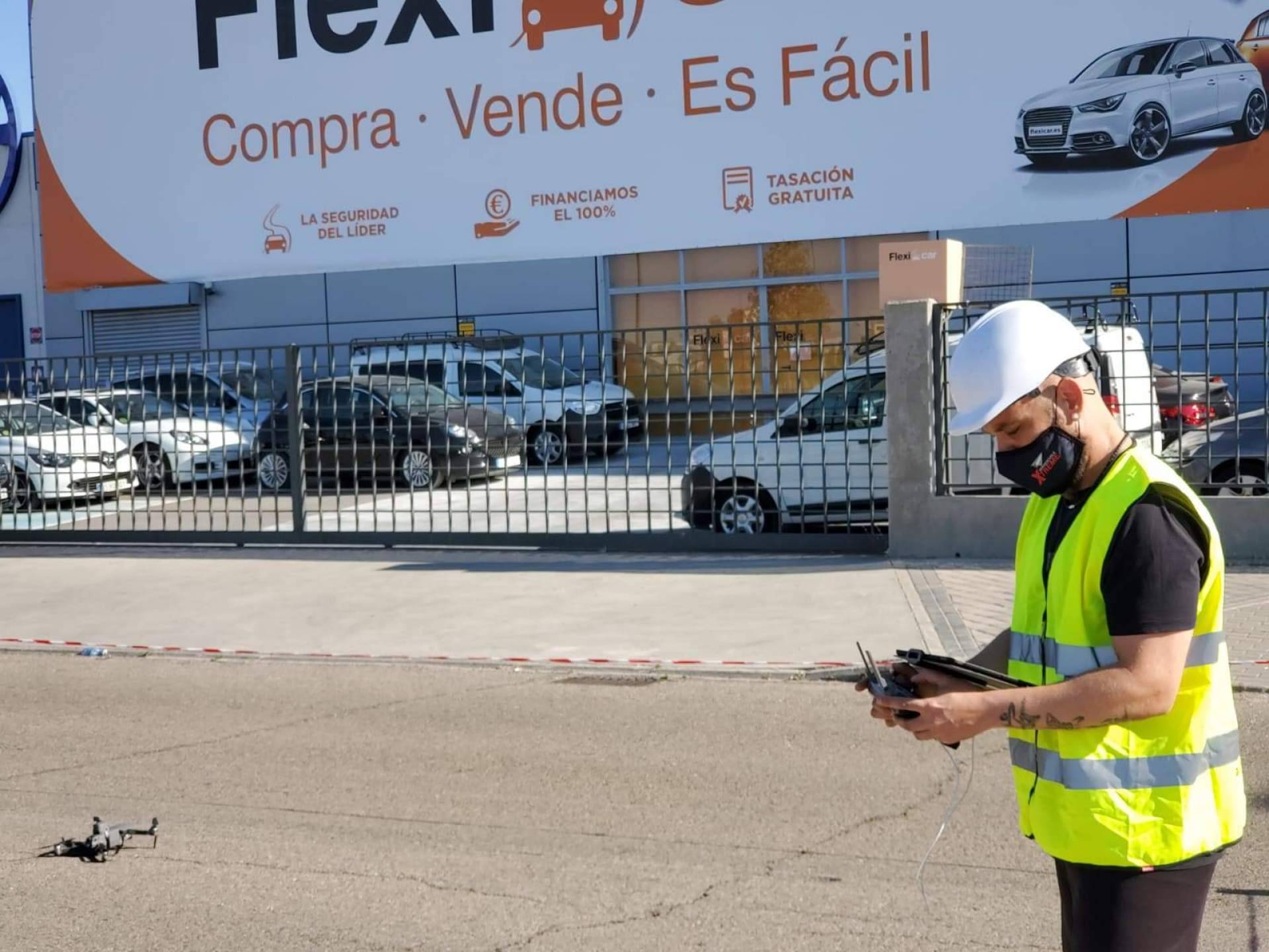 Aeroescuela Xtreme: drones para mantenimiento y tratamiento de fachadas