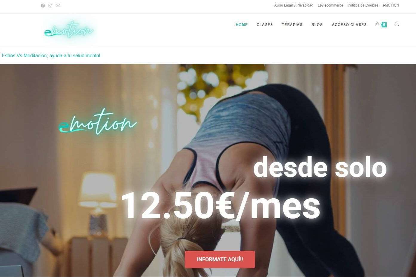 El gimnasio online eMotion Wellness Center es uno de los mejor valorados y baratos