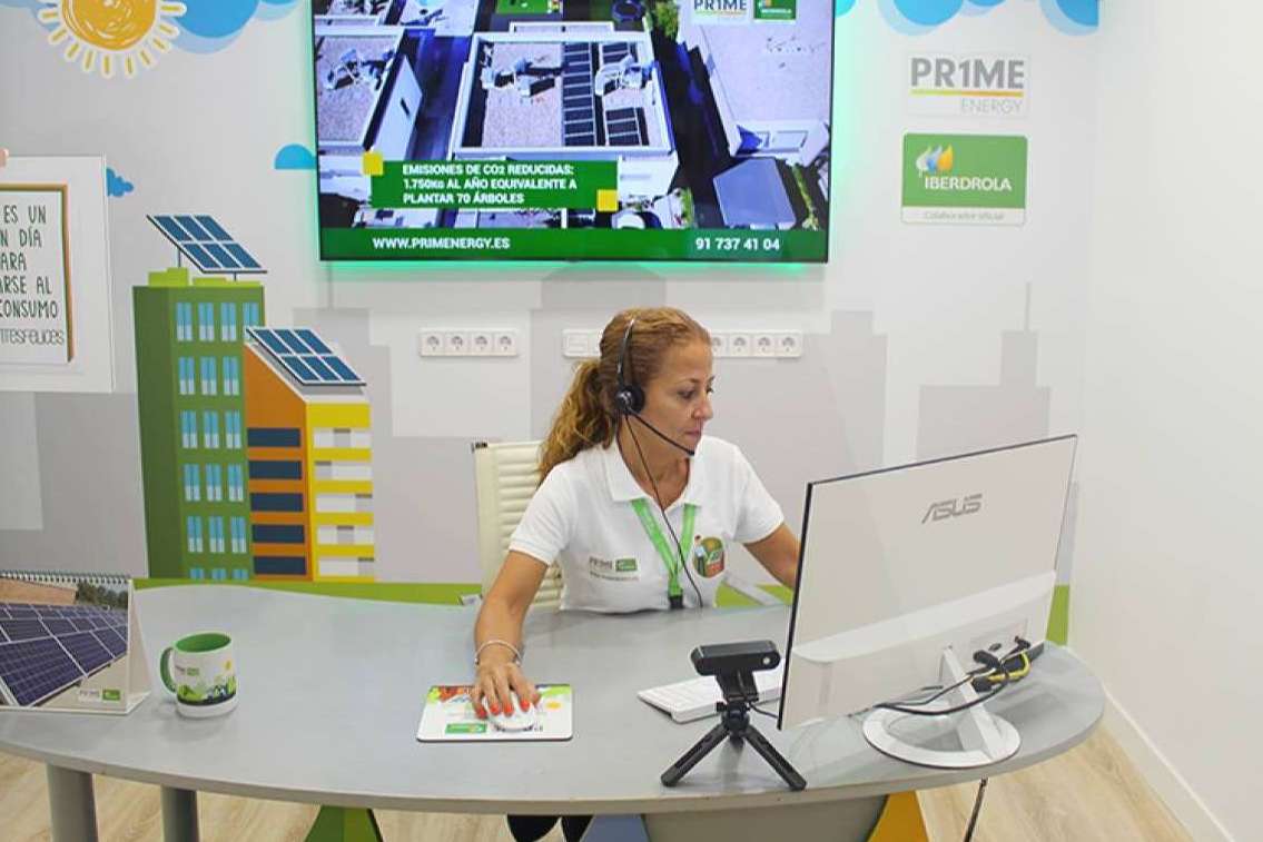 Nos vemos online, el servicio de atención virtual en directo inclusivo de la compañía Prime Energy