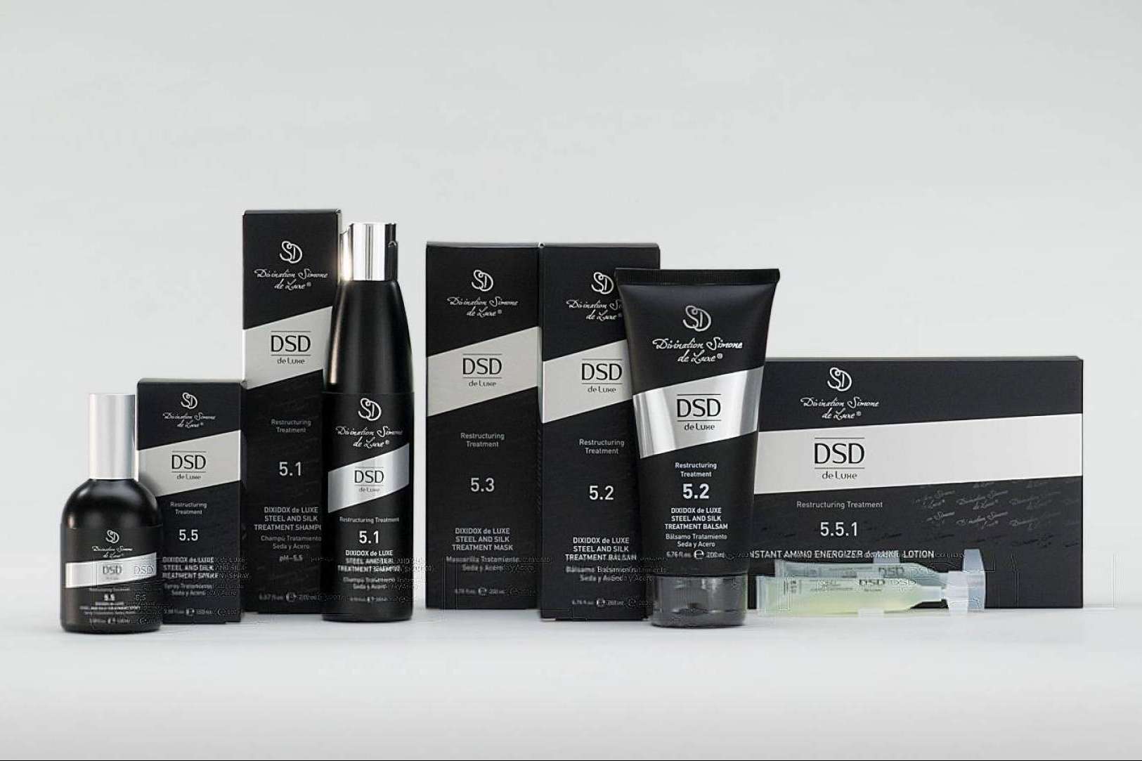 La Línea 5 de DSD Deluxe es recomendable para el cuidado del pelo