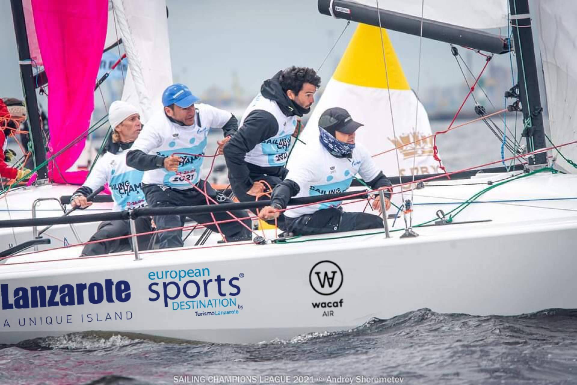 Lanzarote - Wacaf Air se alzan como vencedores de la Liga Europea de Vela en San Petersburgo