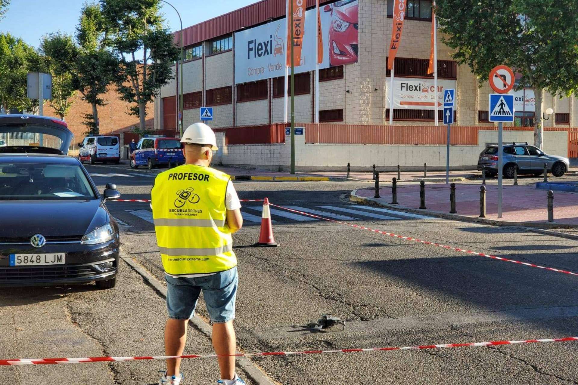 La primera compañía a nivel nacional en hacer 11 vuelos con drones en un día en la Comunidad de Madrid es la Aeroescuela Xtreme