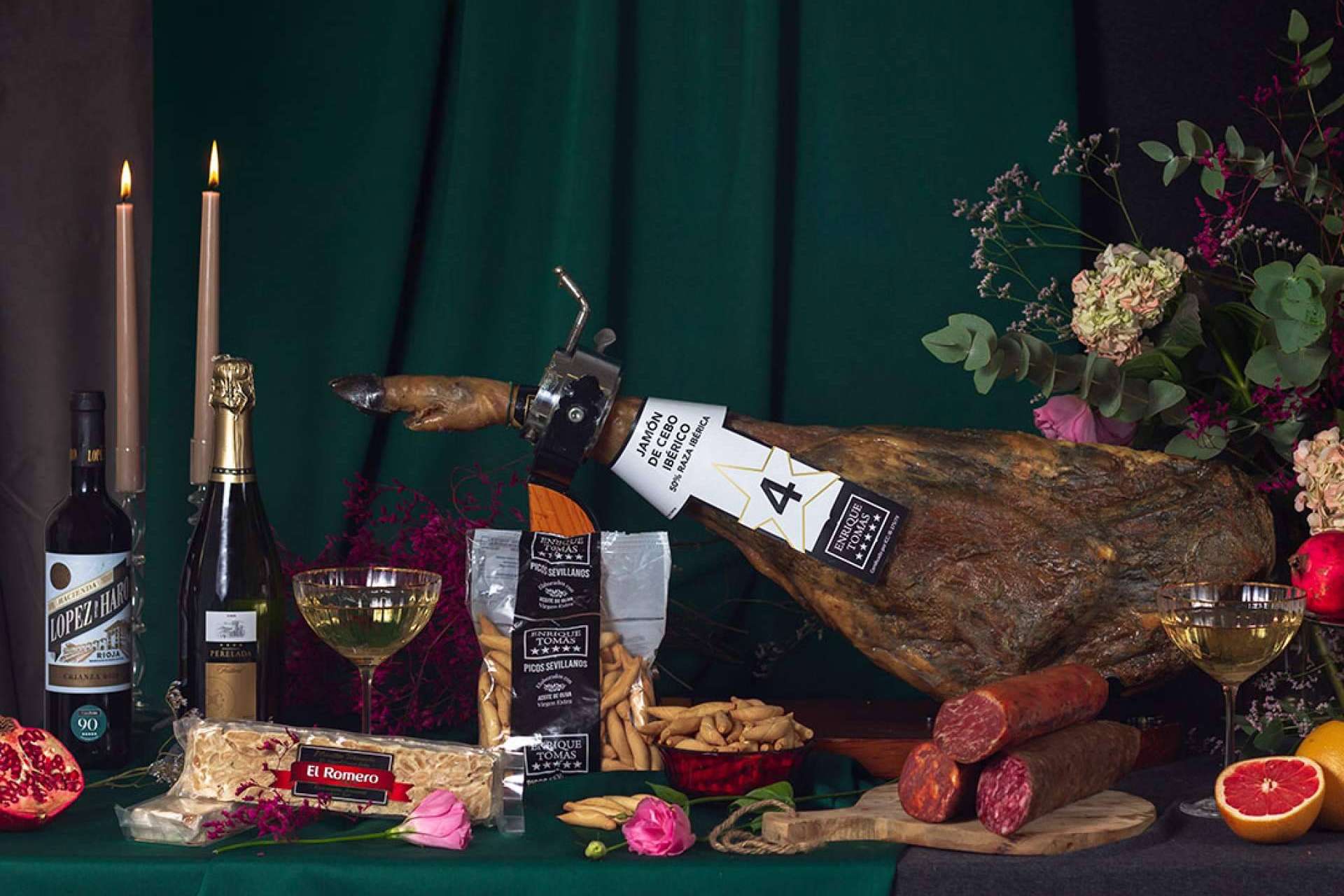 Comprar jamón de bellota ibérico para las celebraciones especiales con Enrique Tomás