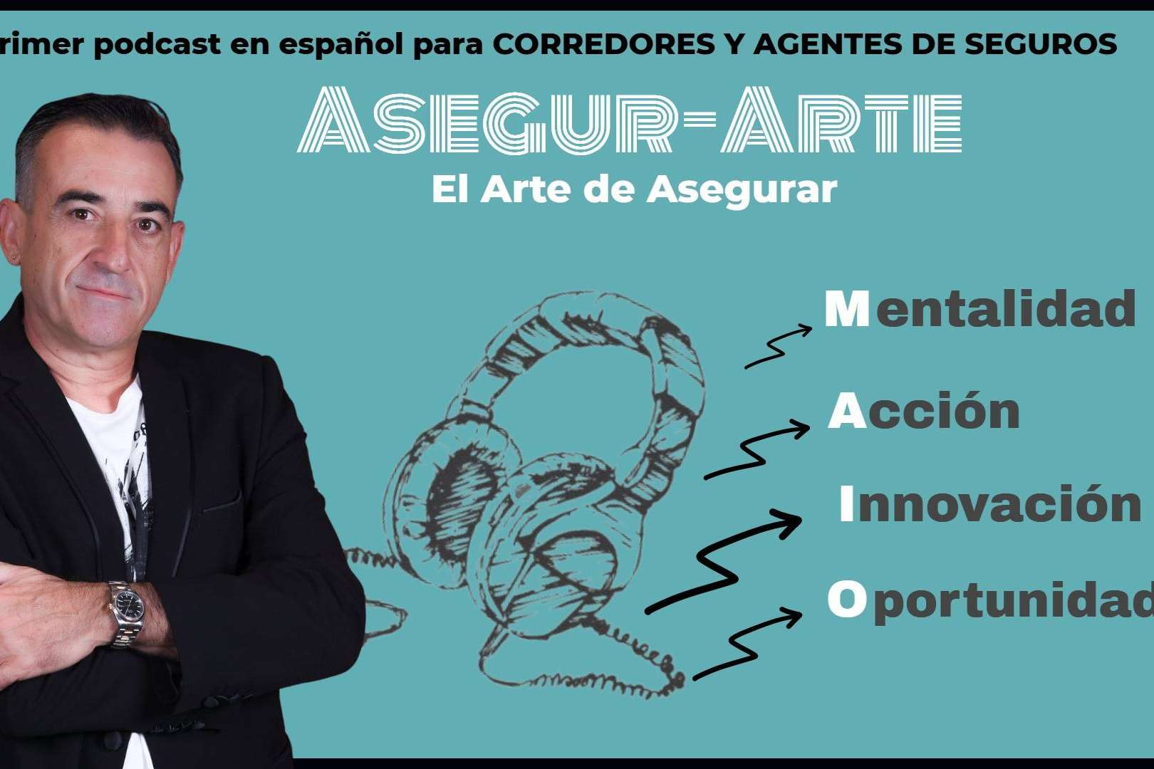 Rafael Bonilla brinda una formación para mediadores de seguro con el podcast Asegura-Arte