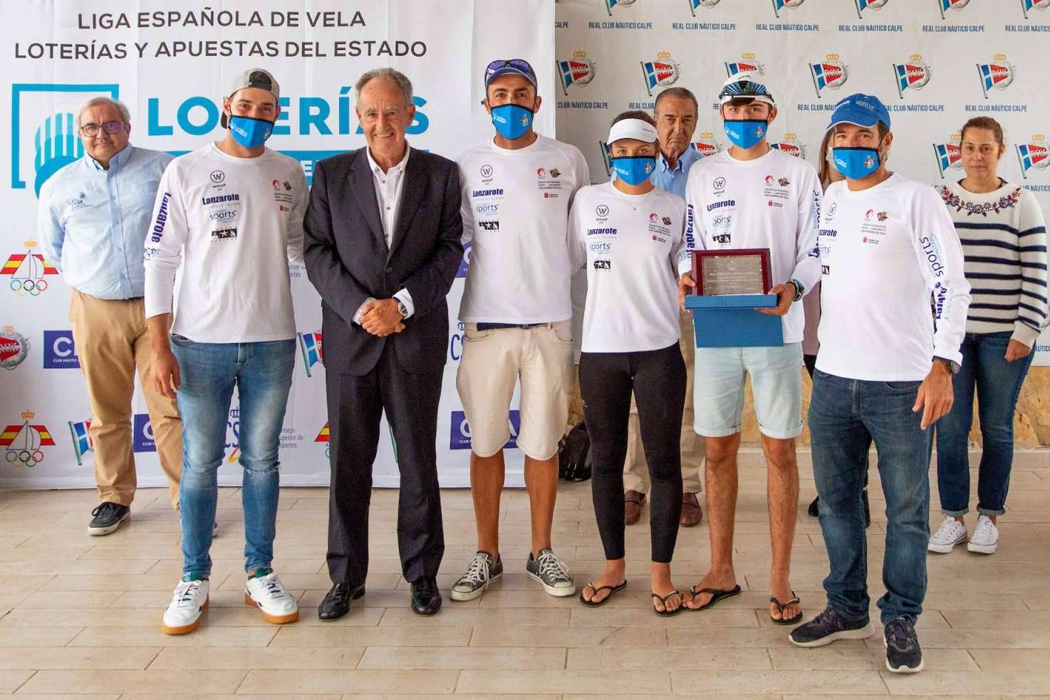Lanzarote consigue el oro en la Liga Española de Vela