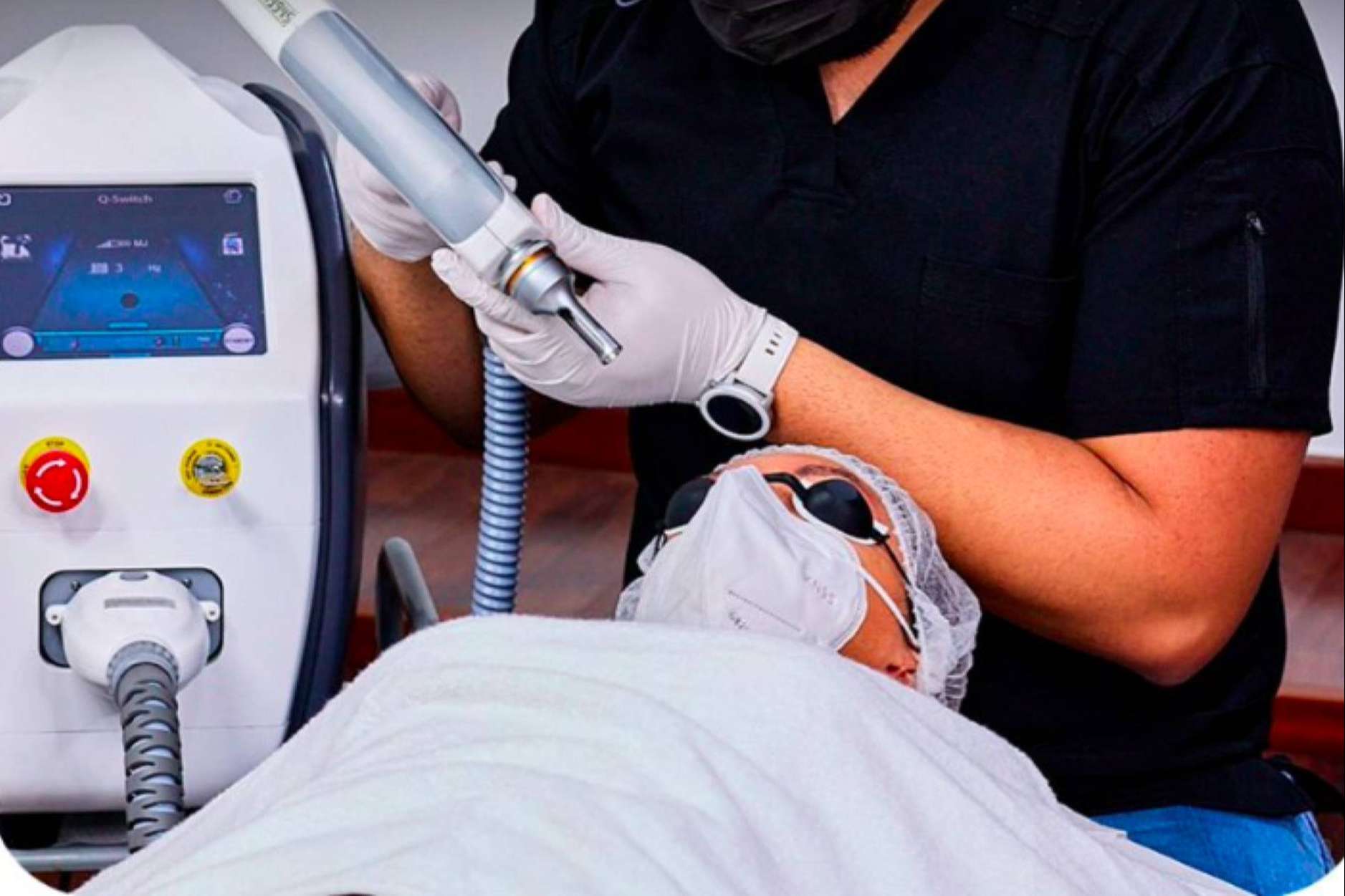 Aparatología de estética avanzada de la mano de NMBeauty Academy. Diferentes tipos de láser, oxigenoterapia y mucho más