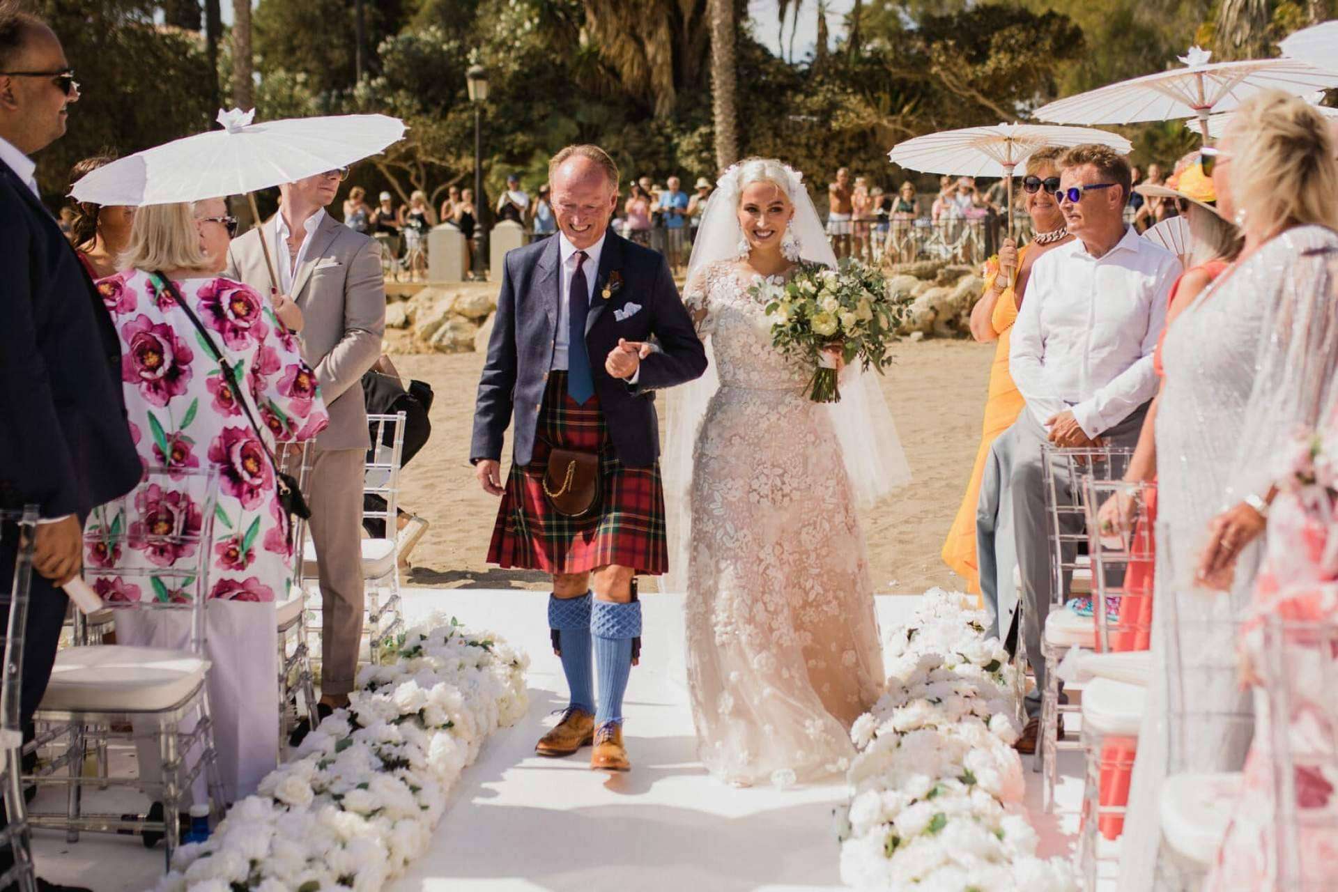 Las ventadas de contratar los servicios de organizadoras de boda en Málaga de Marbella Wedding