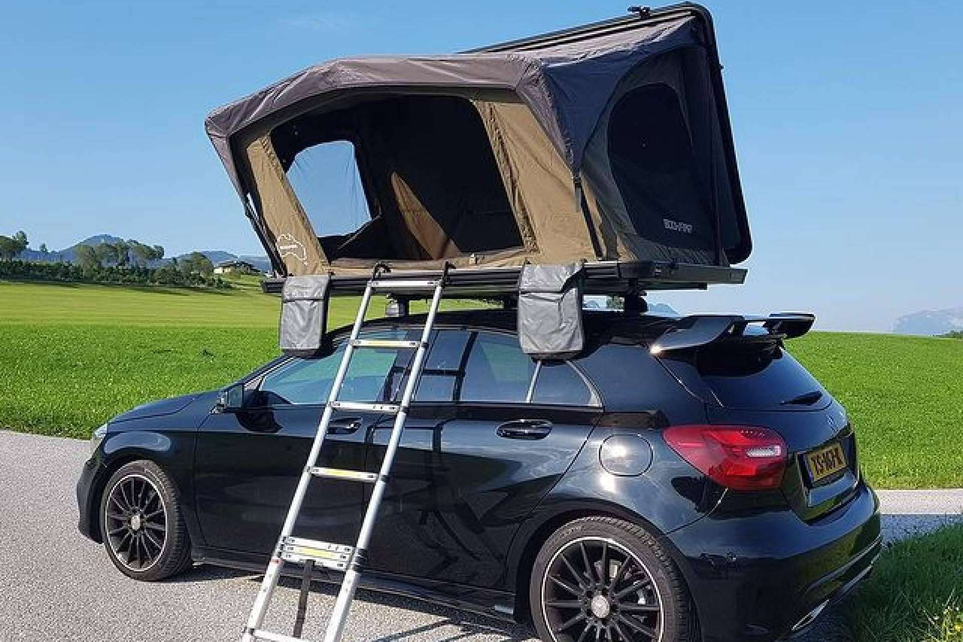 Las tiendas de campaña para techo de coche de Fox Camper son una buena opción para la temporada de camping