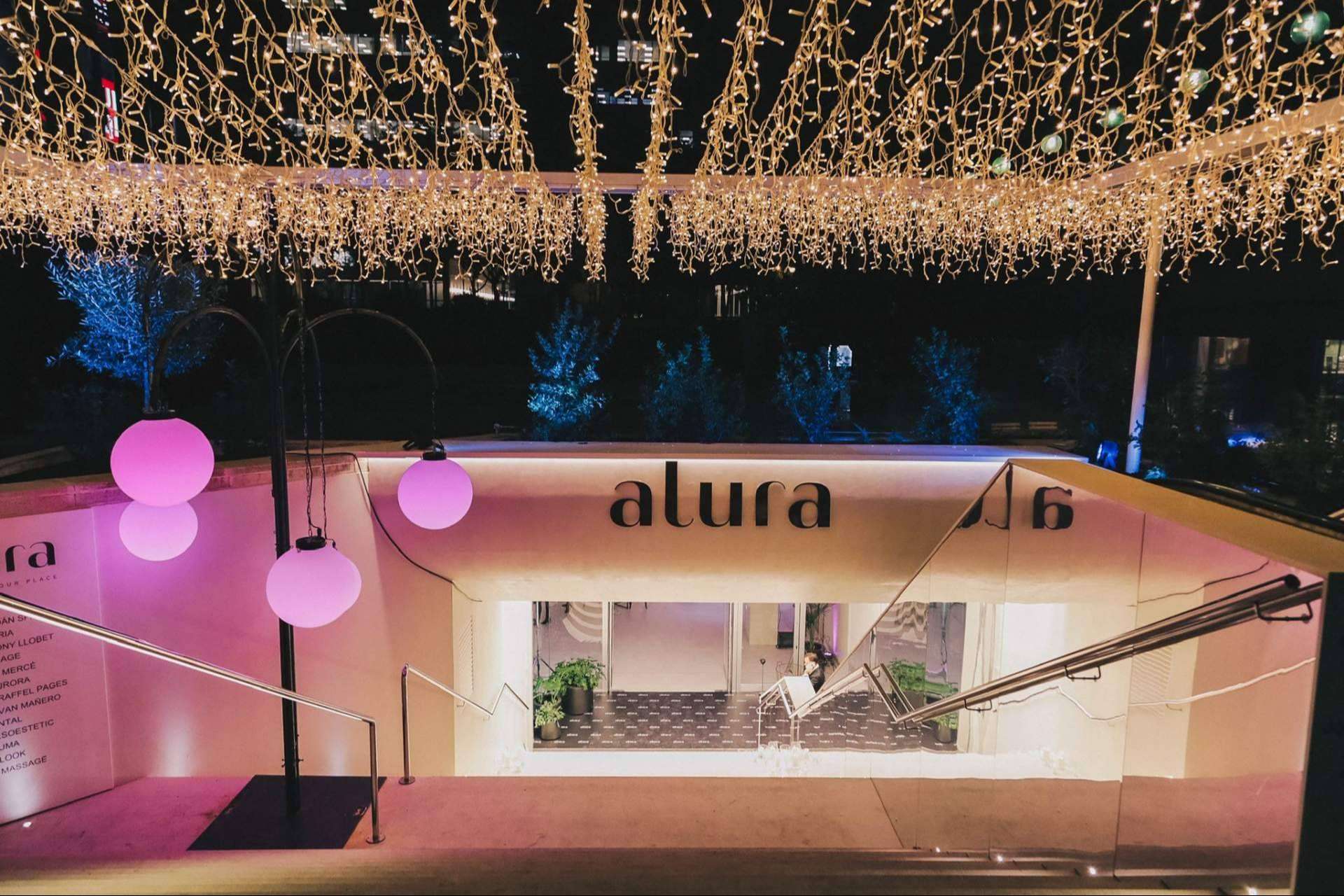 Alura, el primer clúster de beautywell en España, abre sus puertas en Barcelona con una glamourosa fiesta de bienvenida