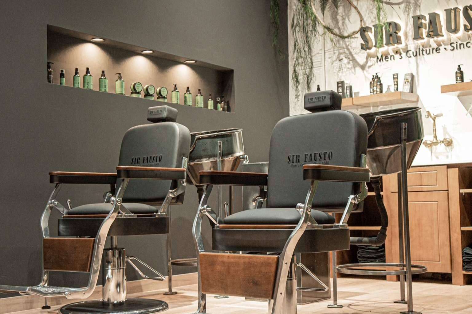 El lugar perfecto para el cuidado estético de los hombres, Sir Fausto