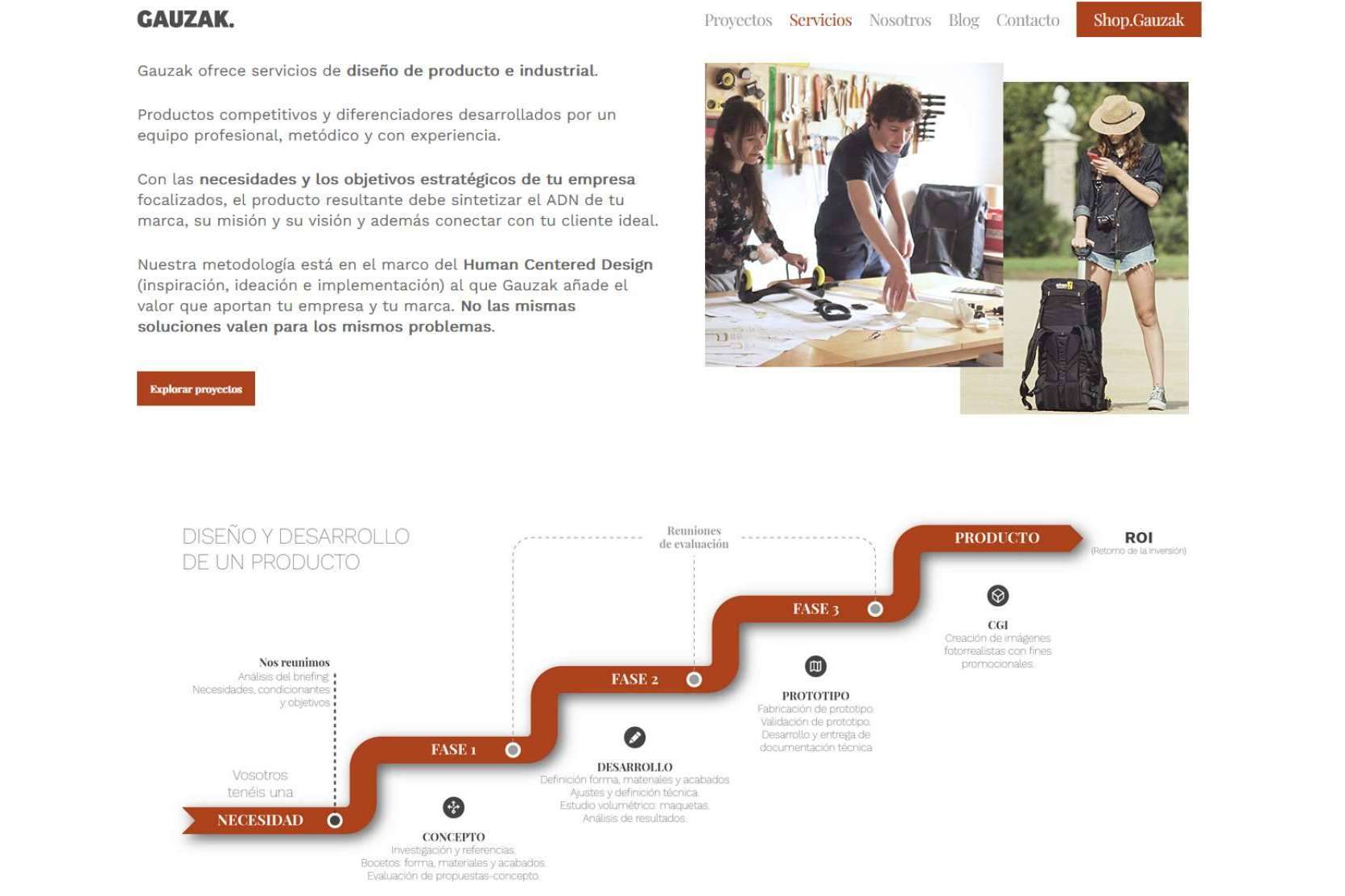 Gauzak, empresa española de diseño industrial, ayuda a emprendedores a idear y fabricar sus nuevos productos