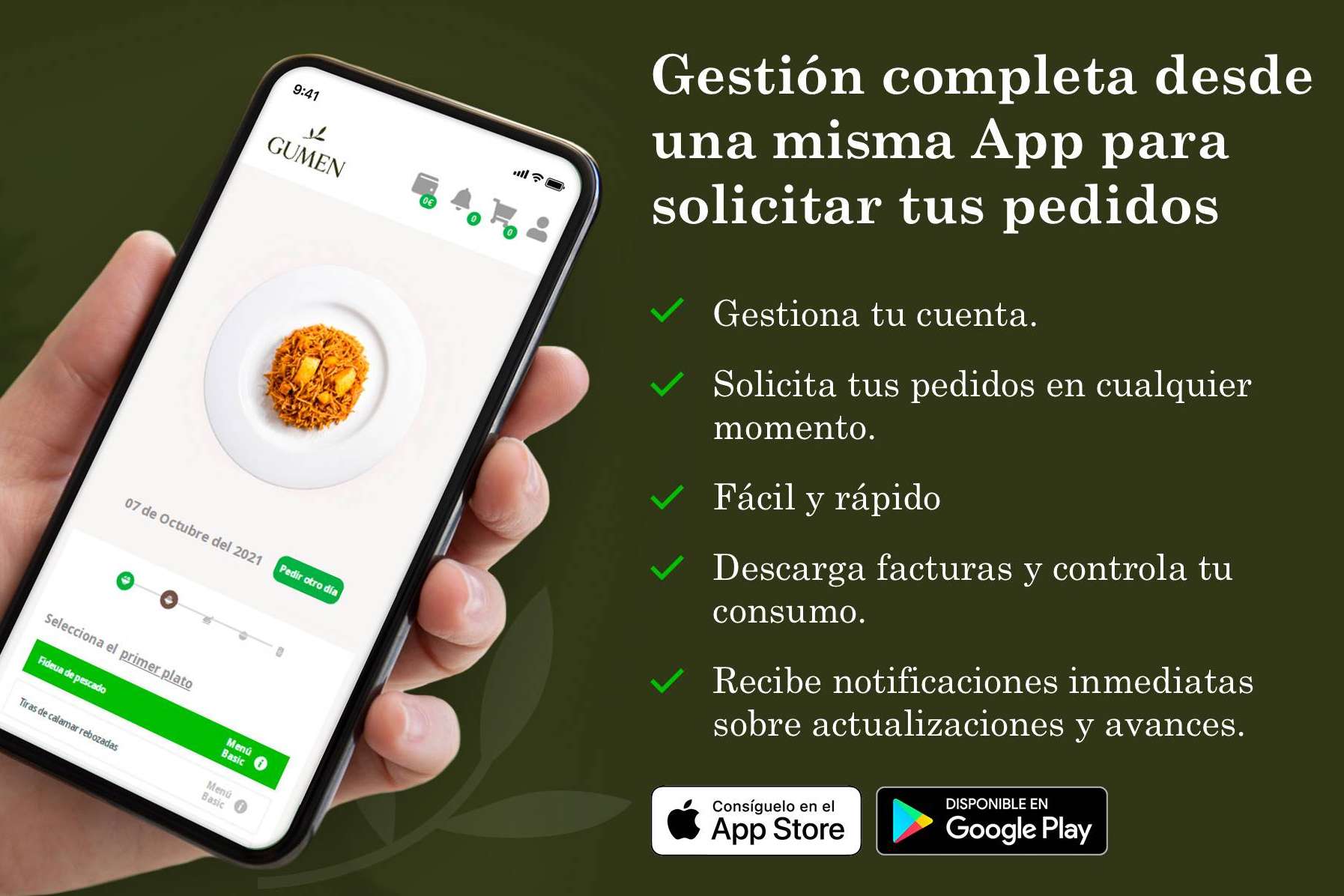 Gumen lanza su nueva app de catering para compañías