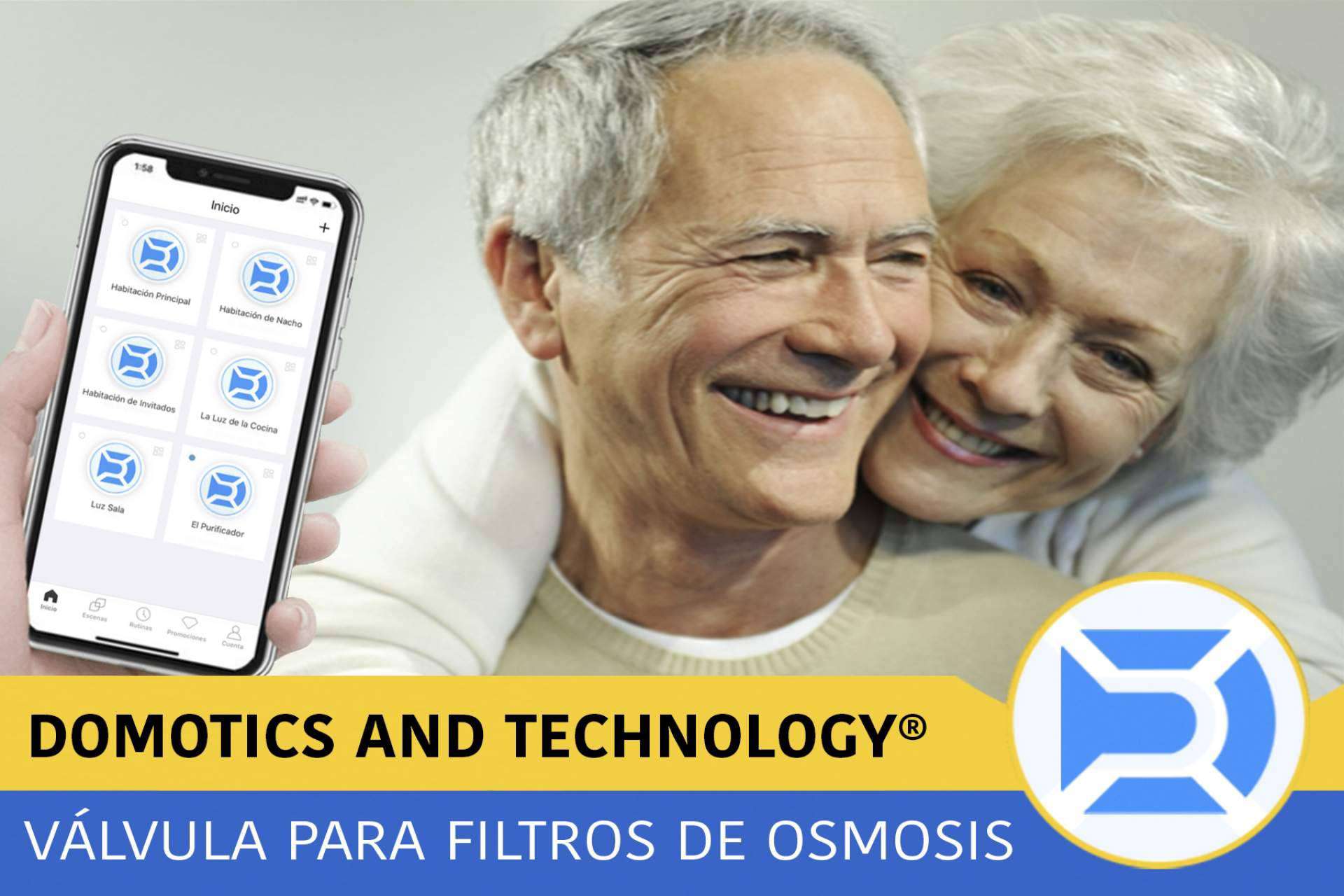 Las características de la válvula automatizada con sistema domótico que ofrece Domotics and Technology