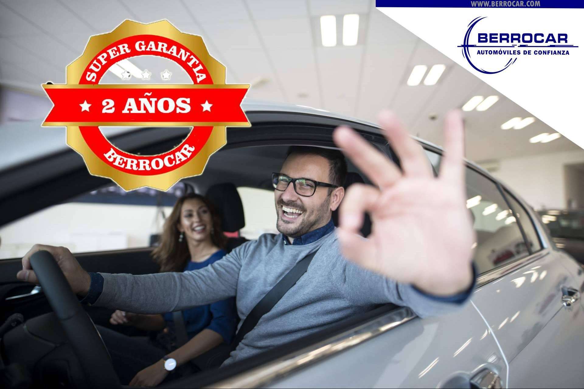 Grupo Berrocar ofrece vehículos de ocasión y seminuevos con 2 años de garantía