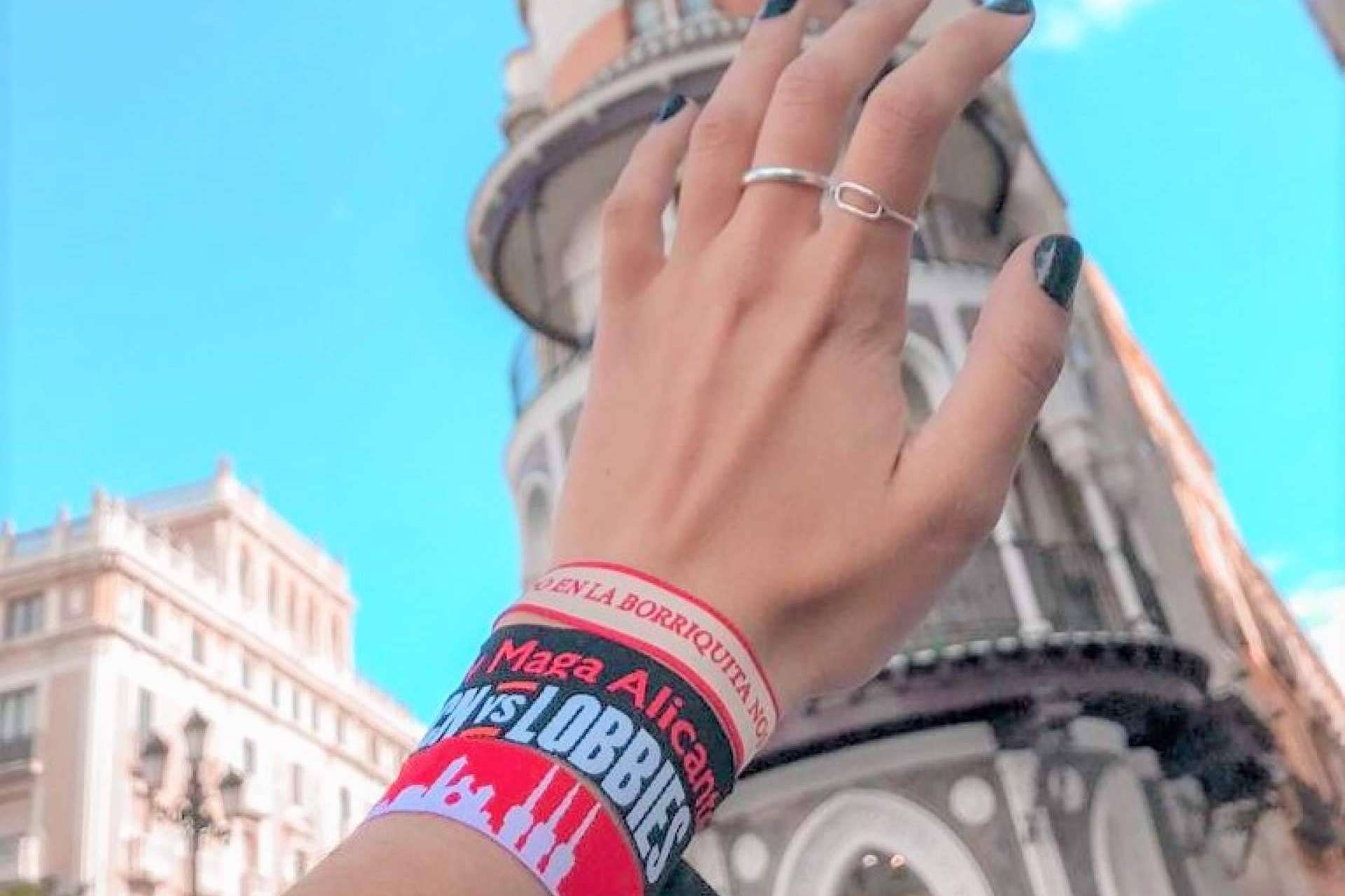 Pulseras de tela personalizadas para usar en eventos