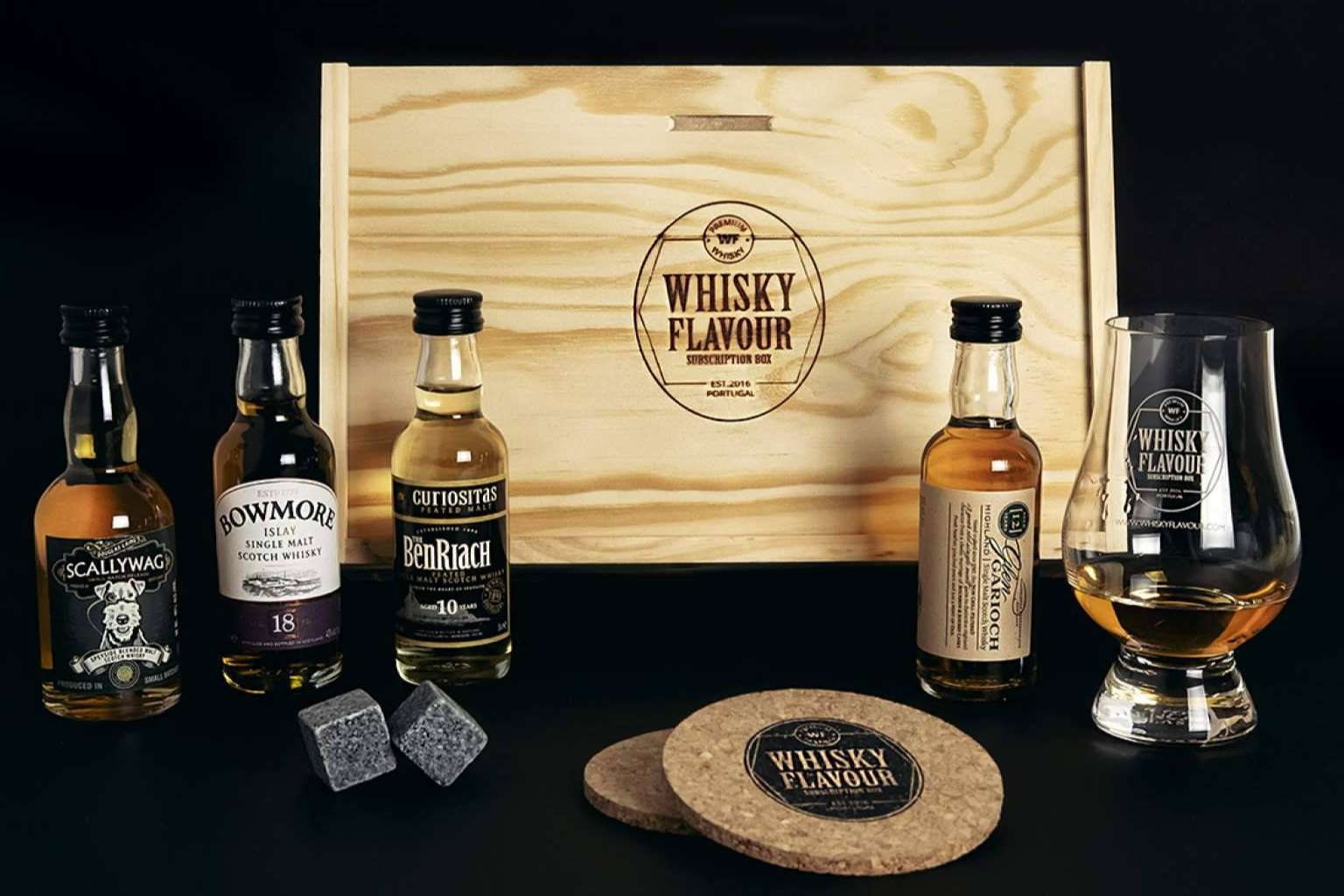 Para los amantes del whisky, la caja de suscripción es una idea de regalo original