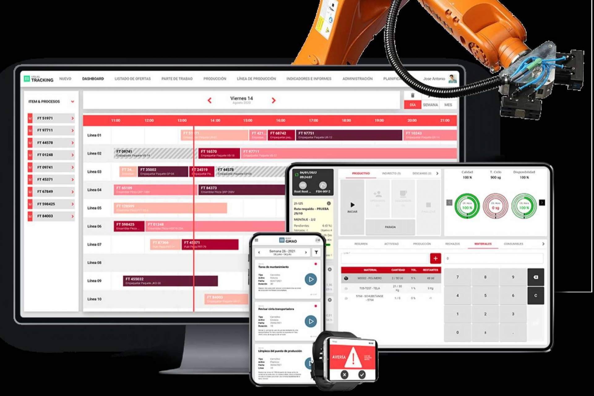 La plataforma de Industria 4.0, EMI Suite 4.0, que impulsa la transformación digital a través de una solución completa y flexible