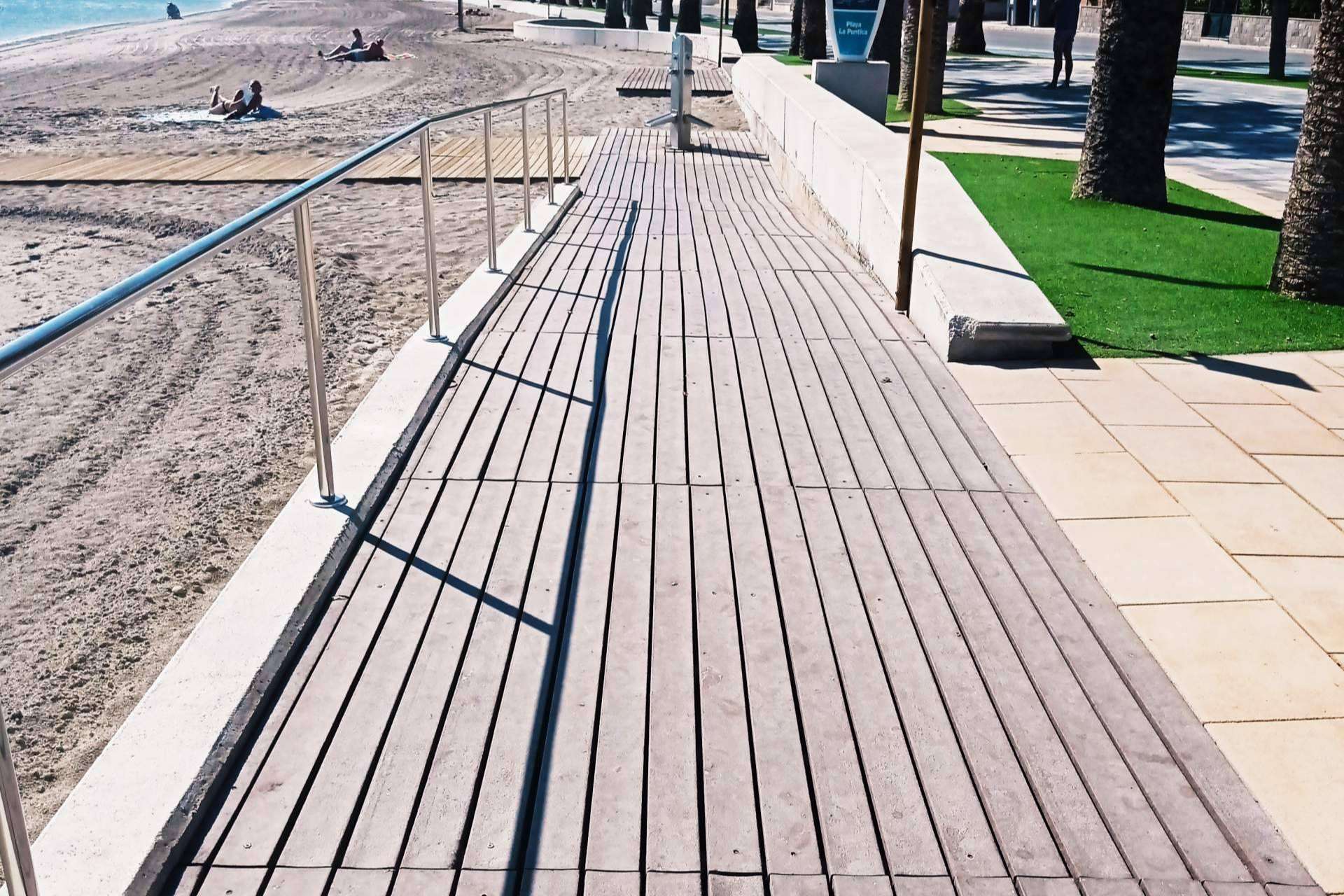 Pasarelas de playa en Murcia, las últimas obras de éxito de GB Solutions