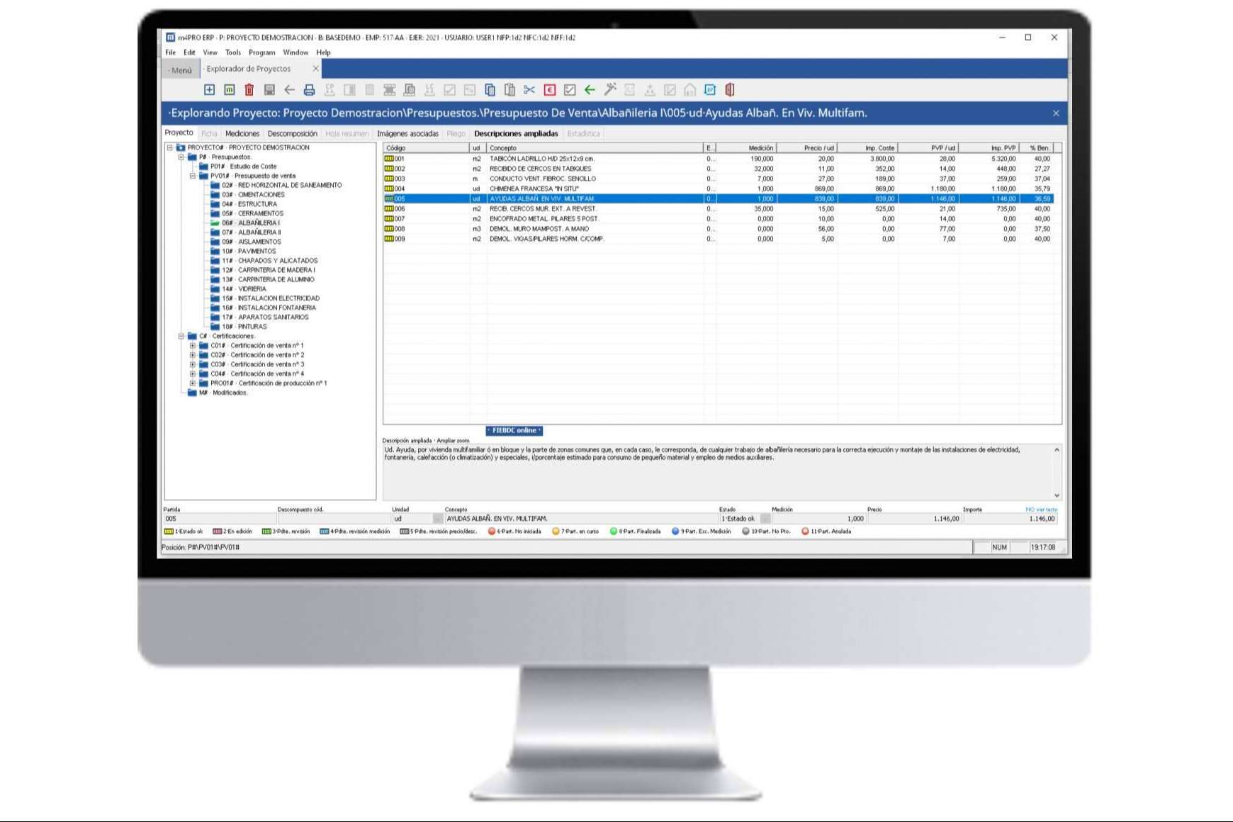 SOLINAT ofrece un software ERP de gestión empresarial para compañías constructoras