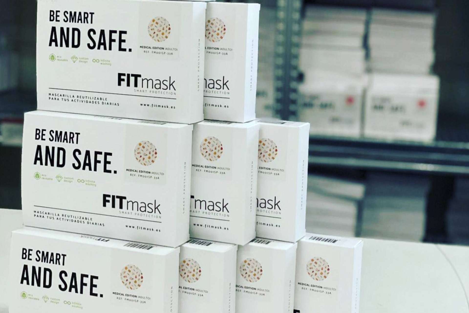 Las mascarillas ecológicas de FITmask que cuidan la salud y el medioambiente