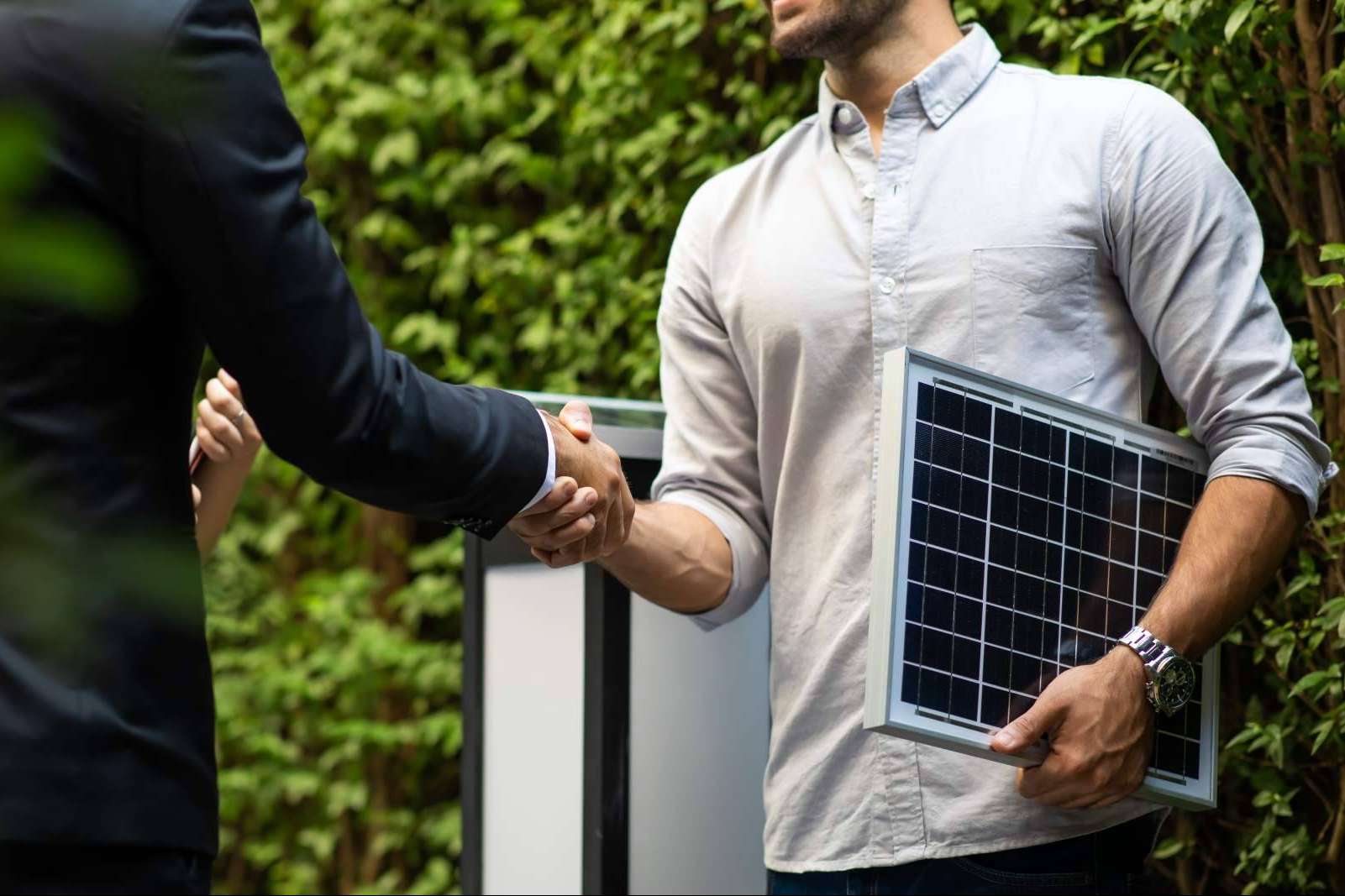 Instalación de placas solares mediante préstamos