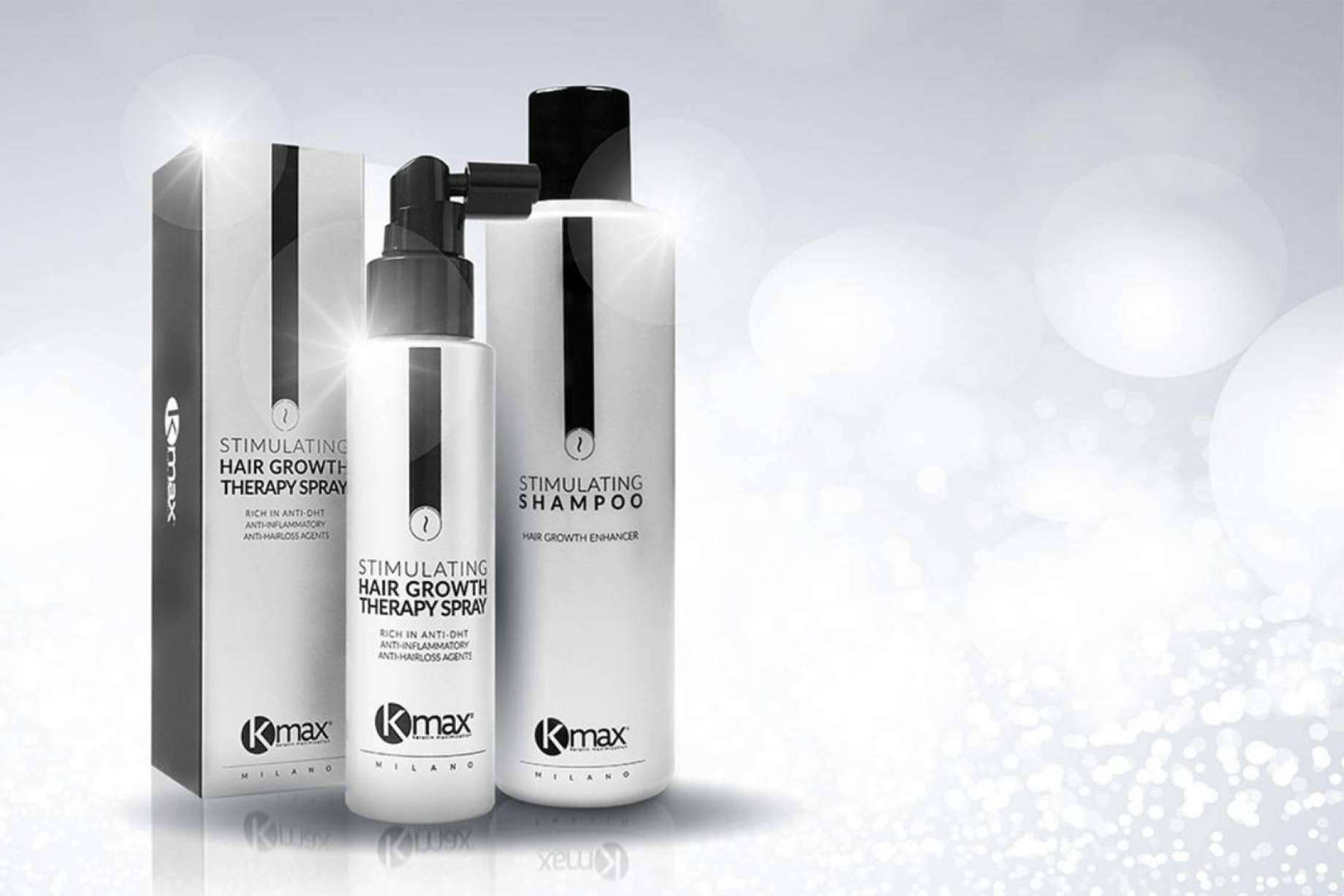 Tratamiento anticaída del cabello con KMax
