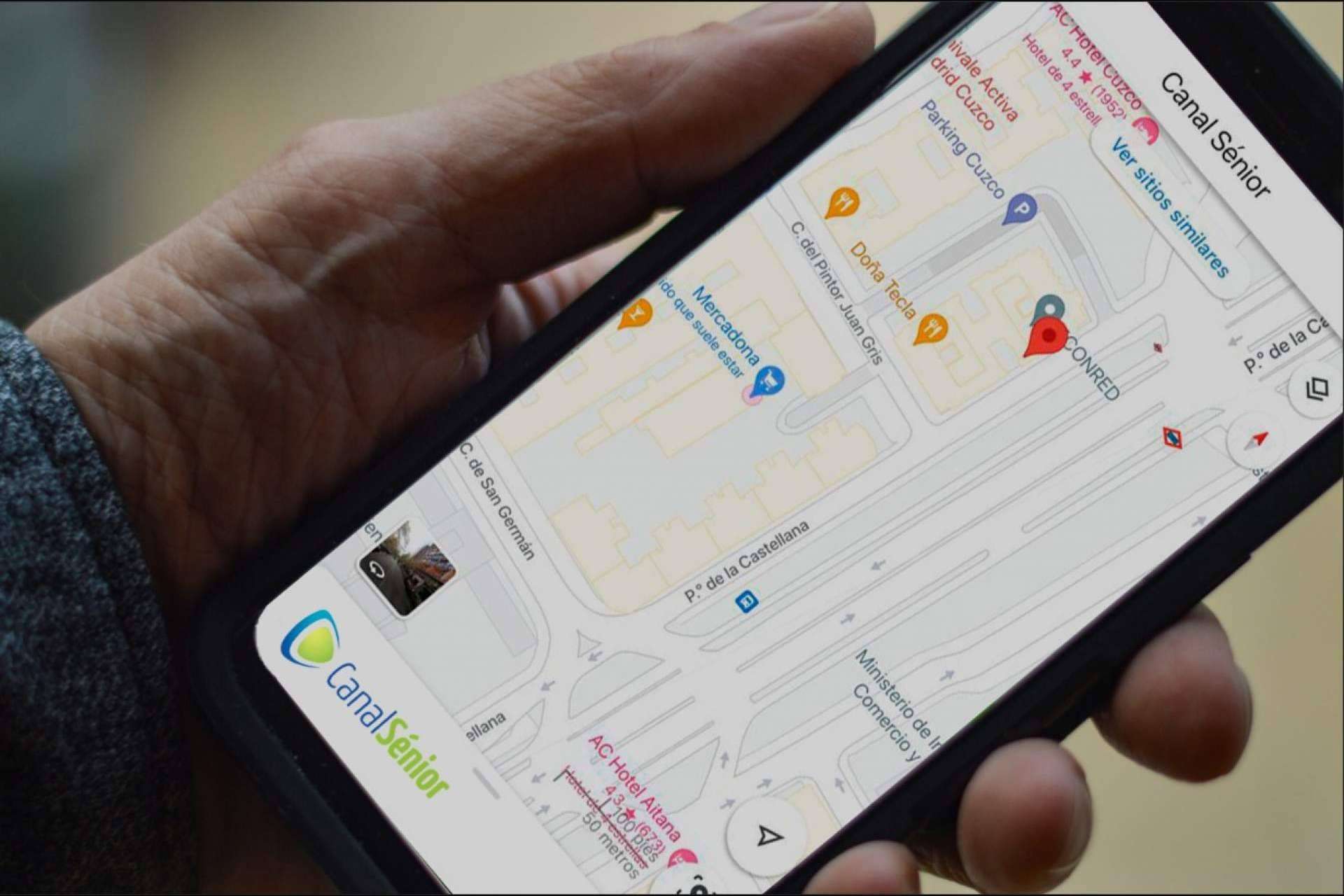 Canal Sénior ofrece un curso para aprender a usar Google Maps desde cero