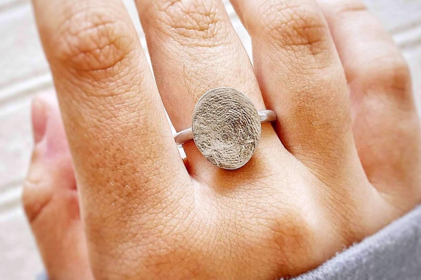 Las joyas personalizadas con la huella de una persona querida de Dejando Huella By Ana