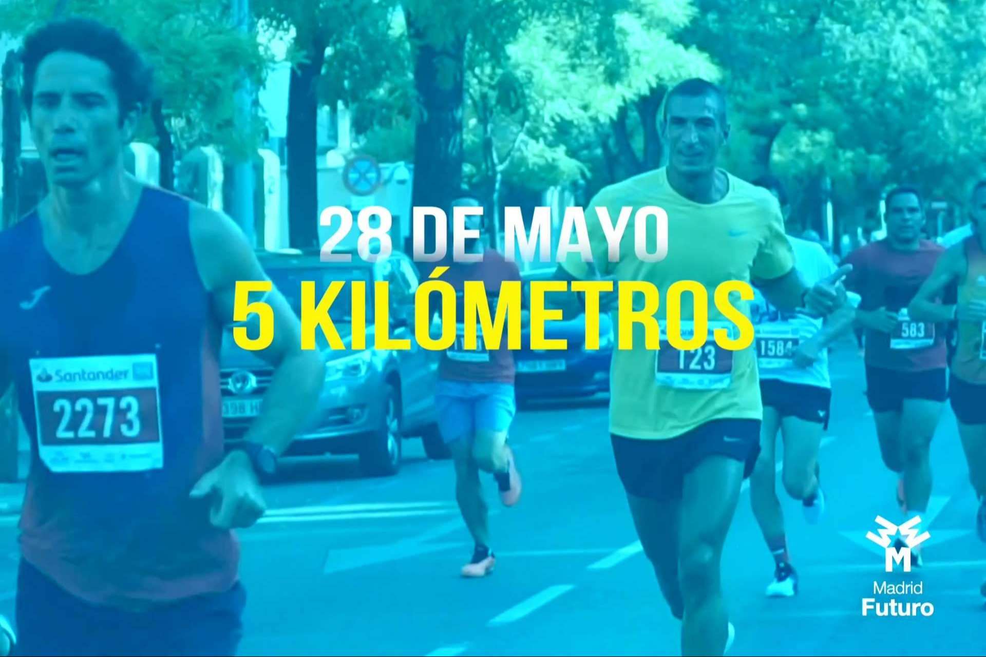 'Madrid Futuro x Ucrania’. La capital española se tiñe con la bandera de Ucrania en 5km de marcha por la paz