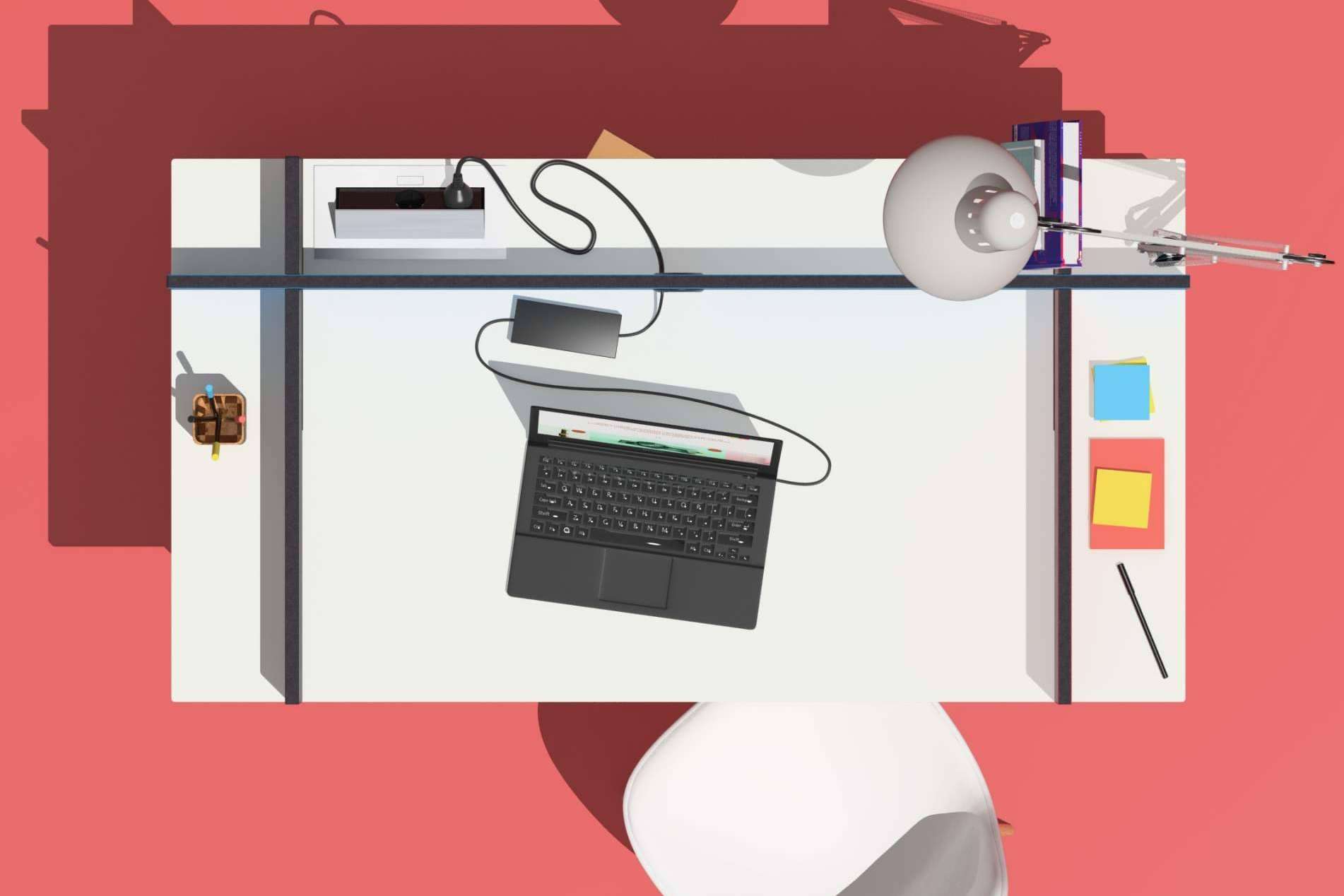 Gauzak Estudio y su escritorio sin tornillos