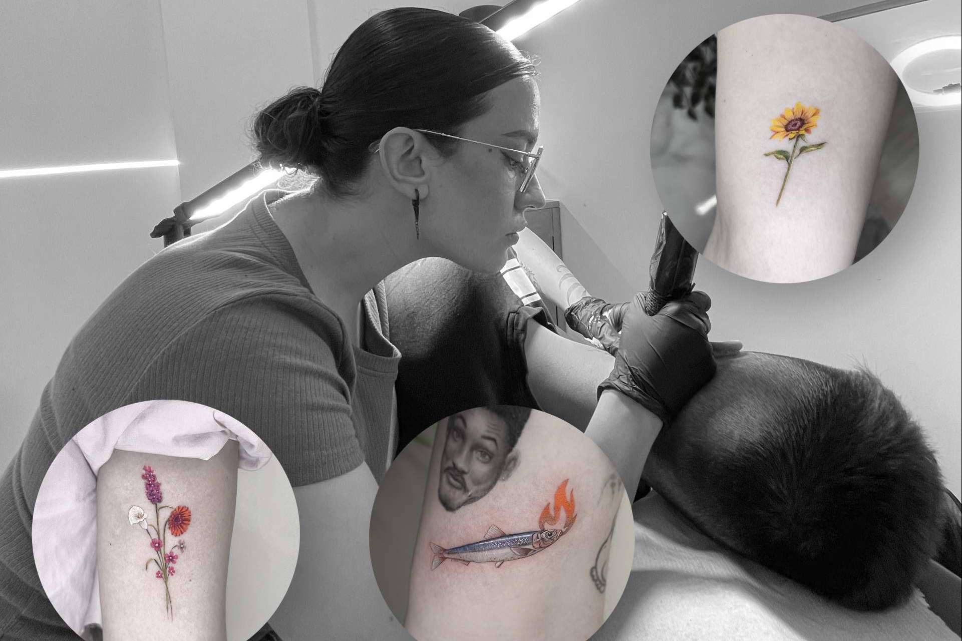 Microrrealismo a color, la especialidad de Losie Tattoo