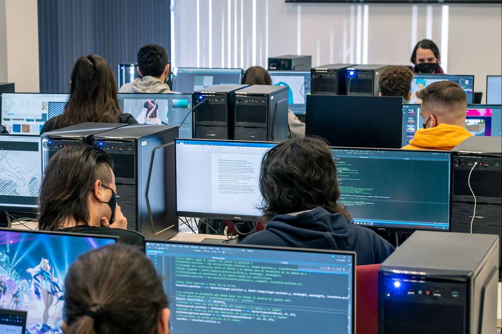 Estudiar Diseño y Desarrollo de Videojuegos en ESI Murcia