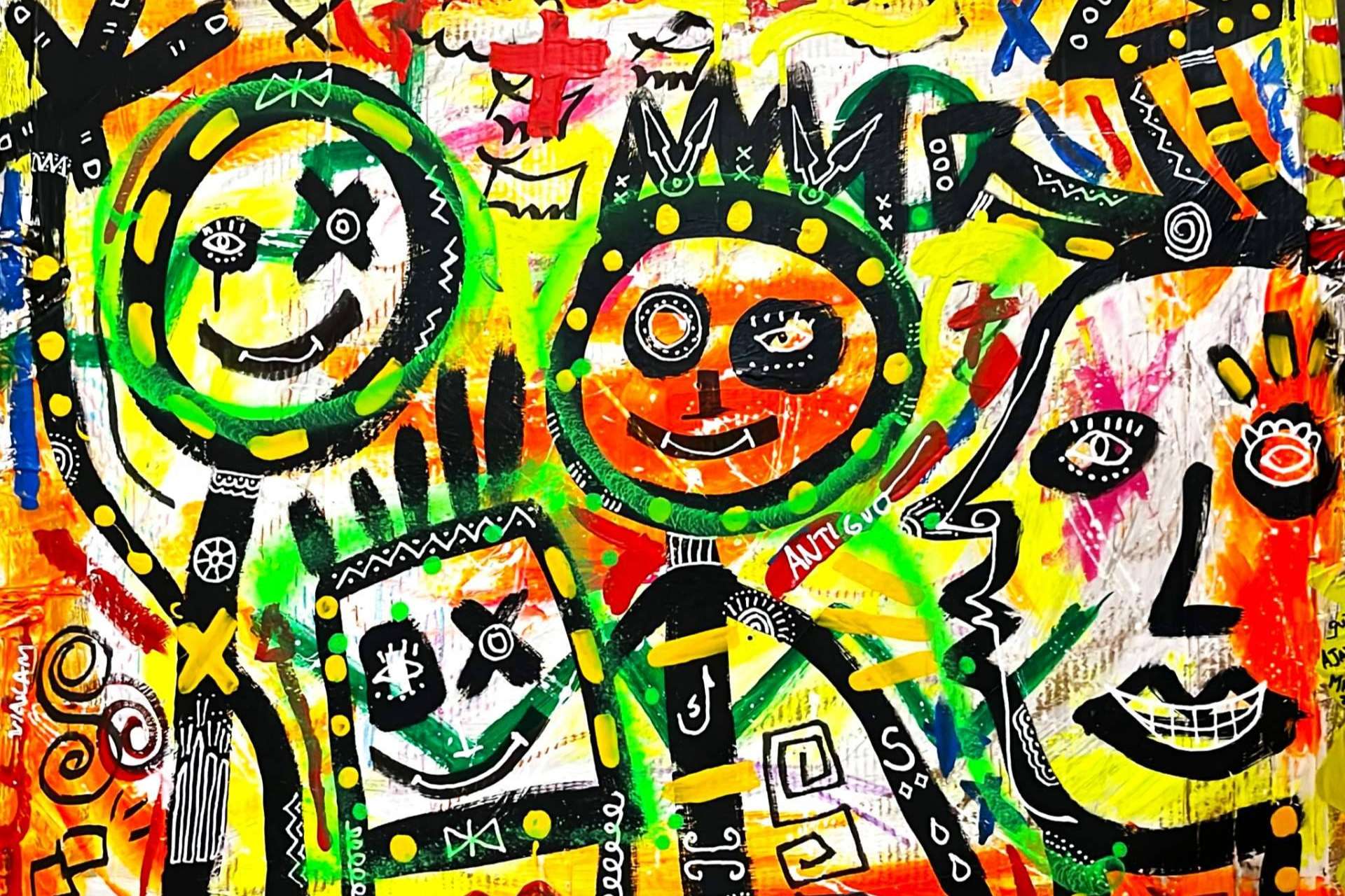 El universo y sus implicaciones culturales en el pasado y el presente, reflejados en la obra de Guto Ajayu