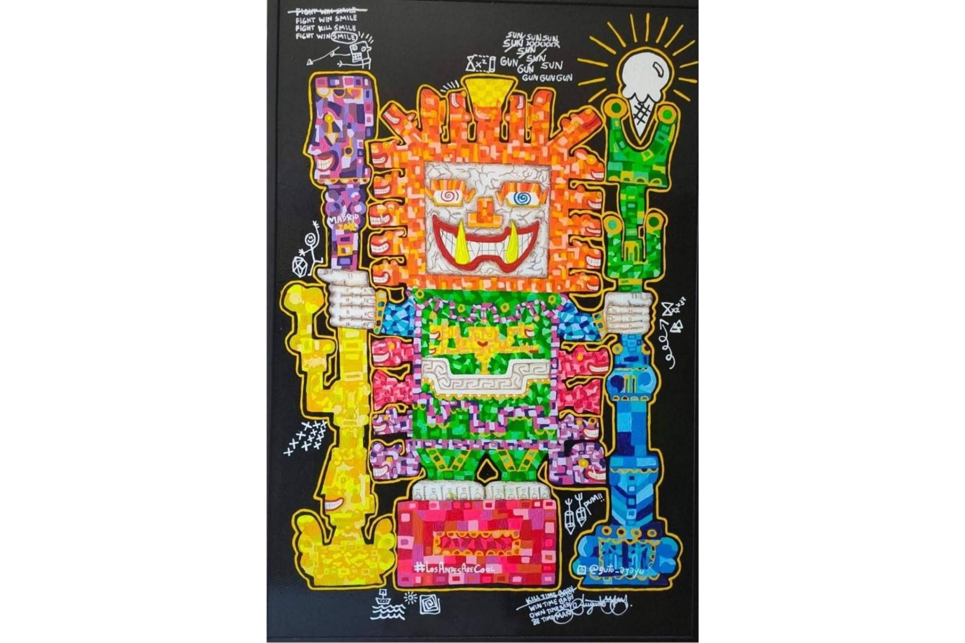 El arte moderno desde sus raíces natales, Guto Ajayu