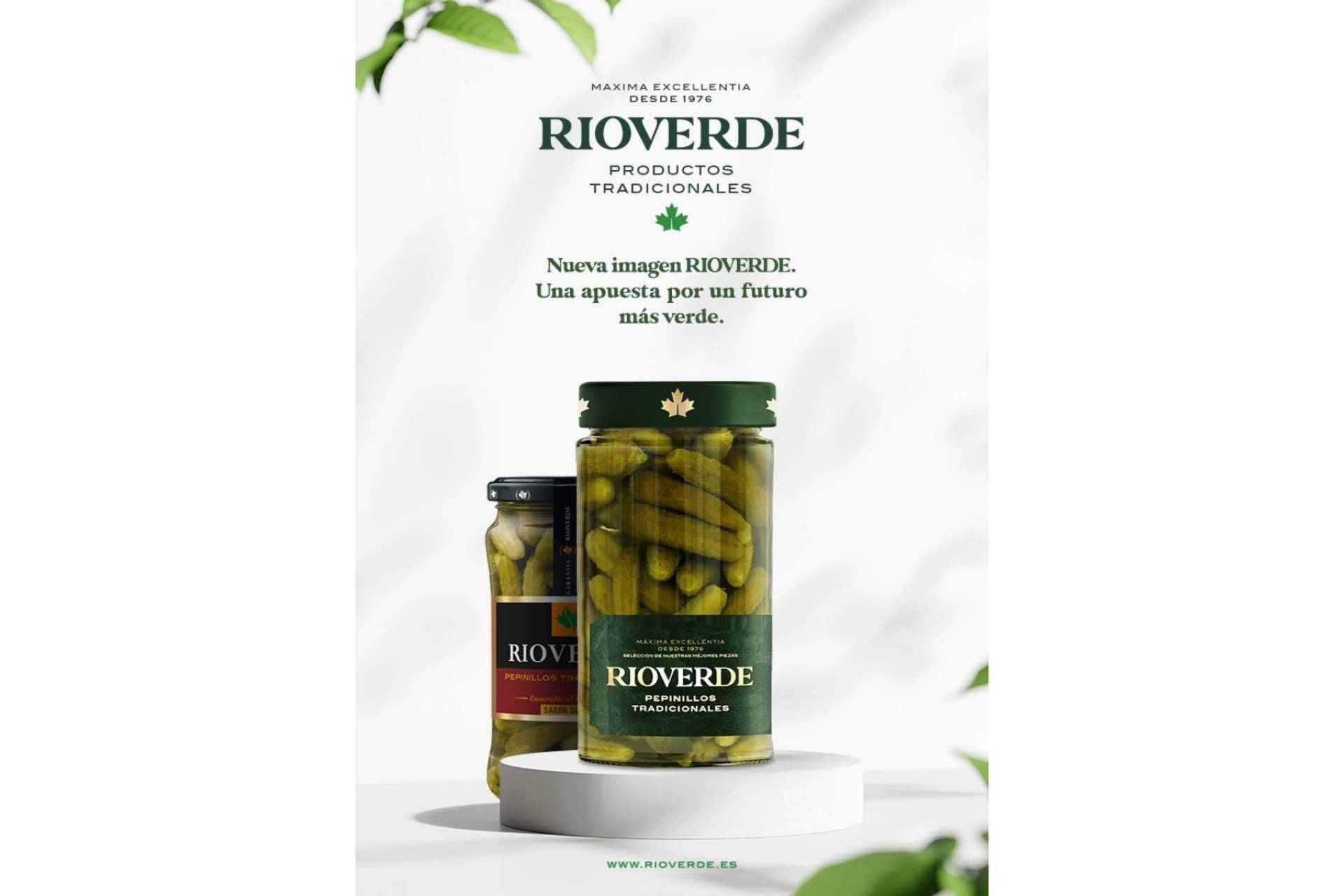 Rioverde, la empresa de encurtidos que se moderniza tras 45 años de historia con un cambio de imagen y un restyling