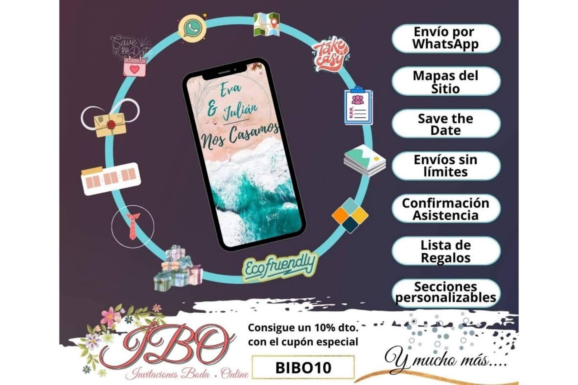 Invitaciones Boda Online destaca los beneficios de las invitaciones digitales hoy en día